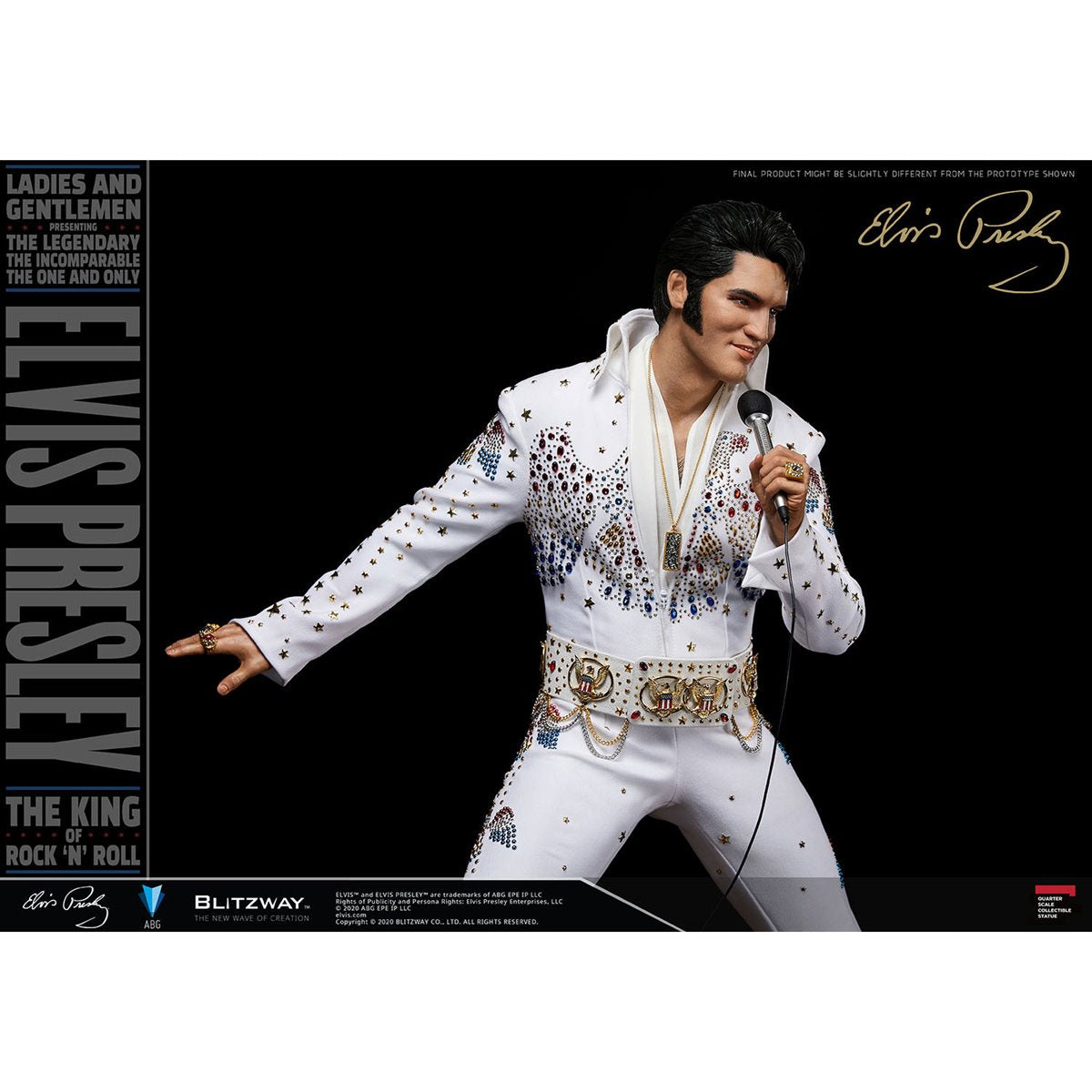 Elvis Presley Superb 1:4 Scale Statue
