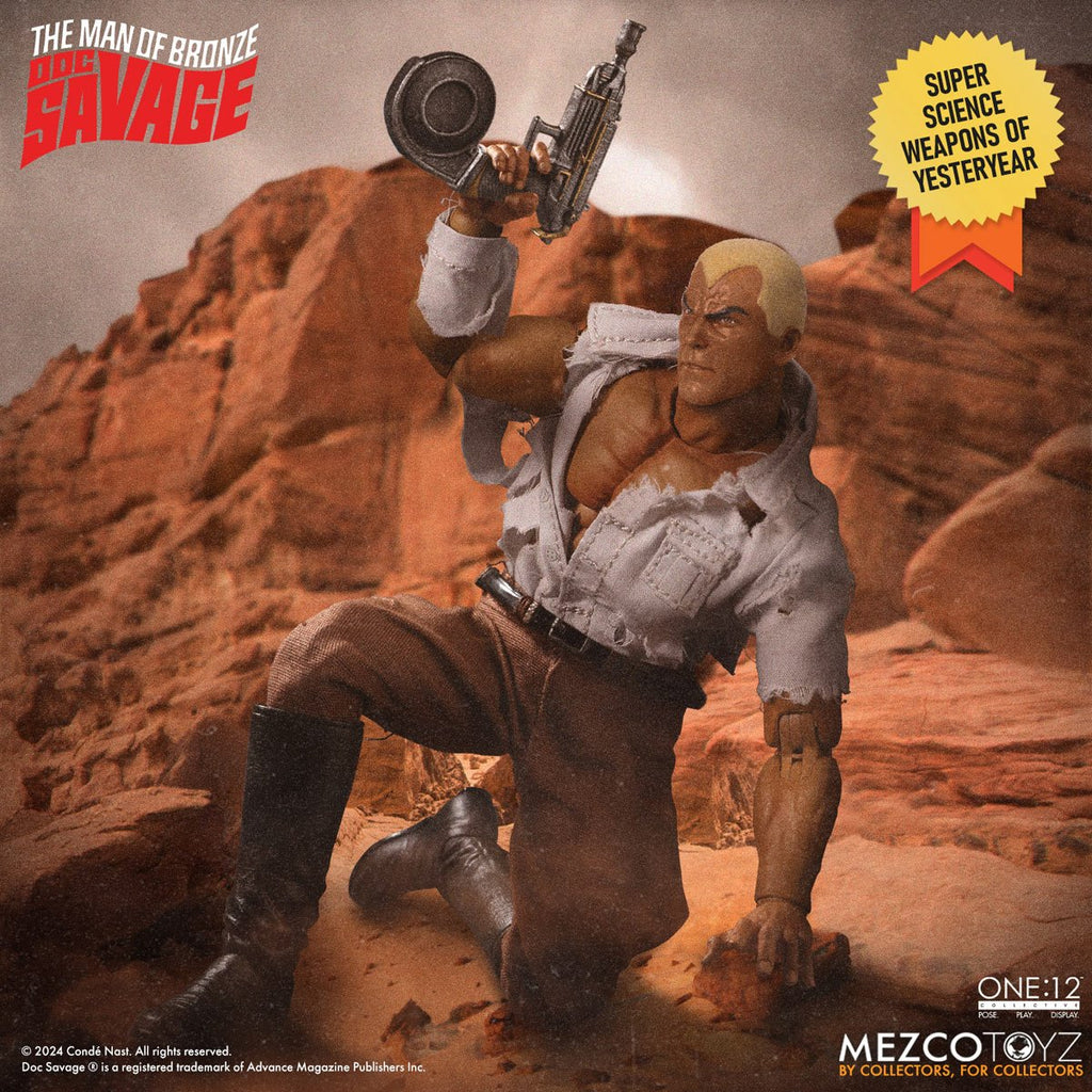 Doc Savage: The Man of Bronze Deluxe Edition One:12 Collective Action Figure