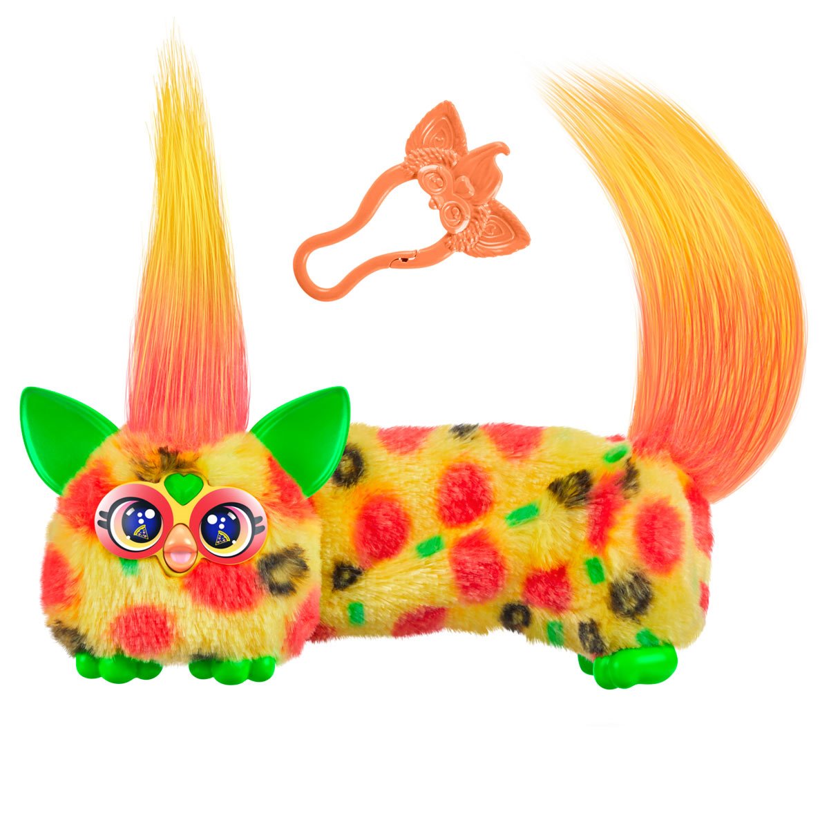 Furby DJ Furblets Pepp-Oh-Roni Mini Electronic Plush Toy