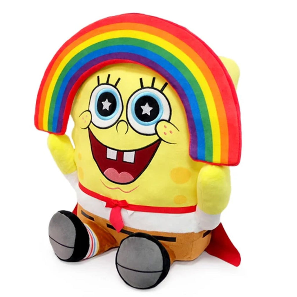 SpongeBob Squarepants Rainbow 16-Inch HugMe Shake-Action Plush
