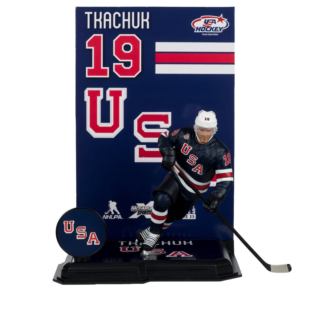 McFarlanes SportsPicks USA Hockey Matthew Tkachuk Olympics 2026 6-Inch Scale Action Figure