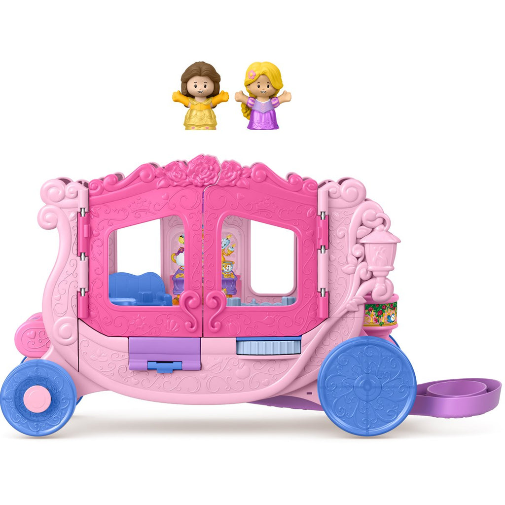 Disney Princess Little People Pull-Along Musical Carriage Playset