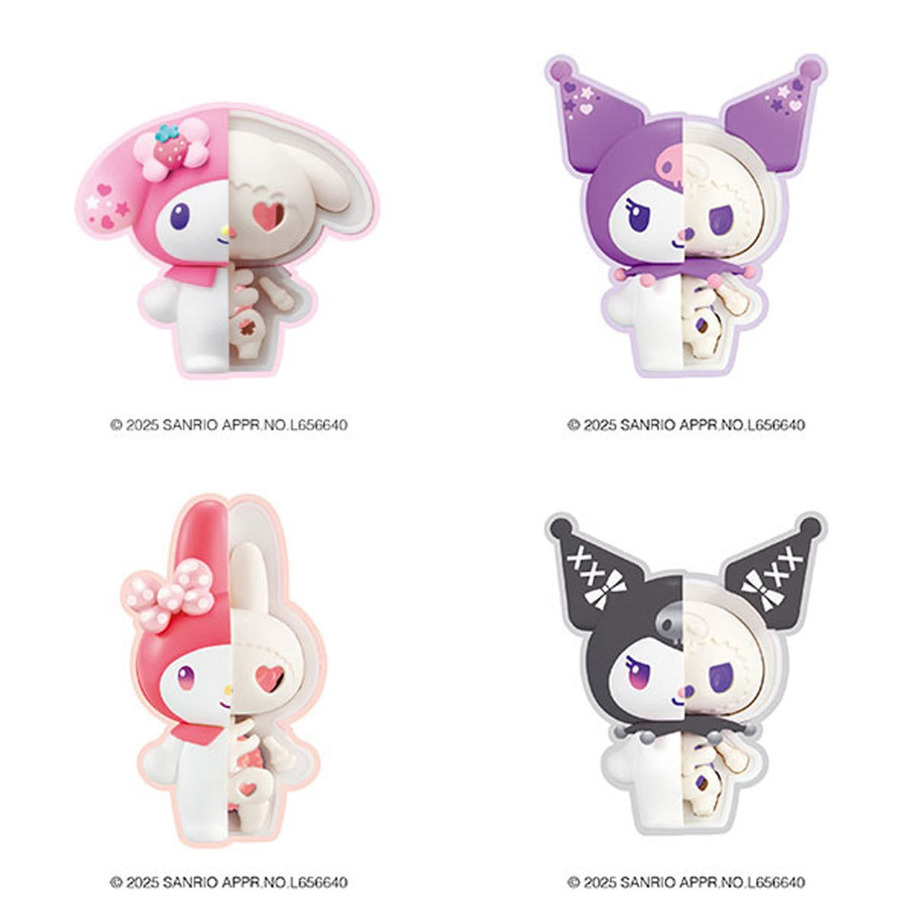 Sanrio Kuromi and My Melody Katai Fantasy Puzzle Case of 4
