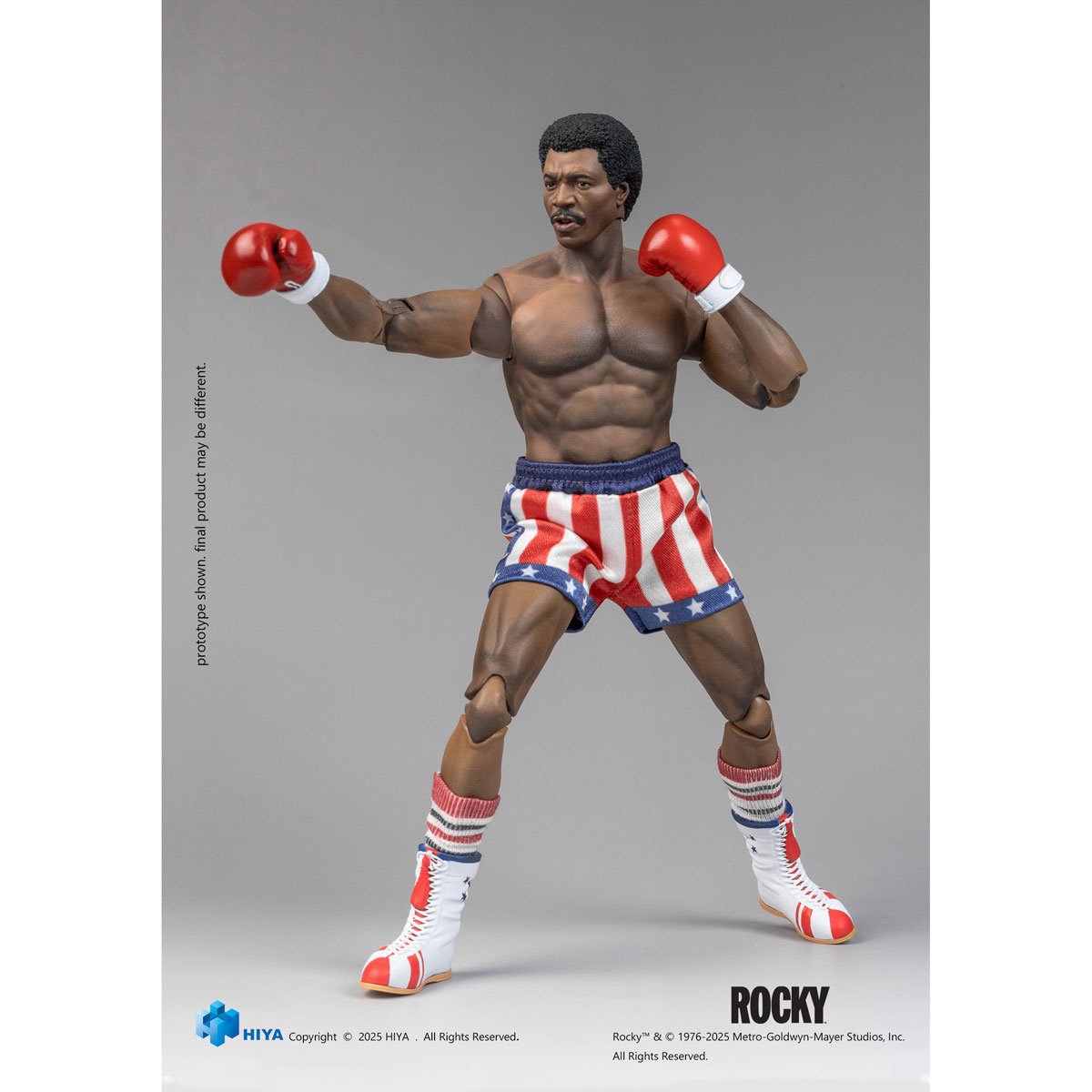 Rocky I Apollo Creed Exquisite Super Series 1:12 Scale Action Figure
