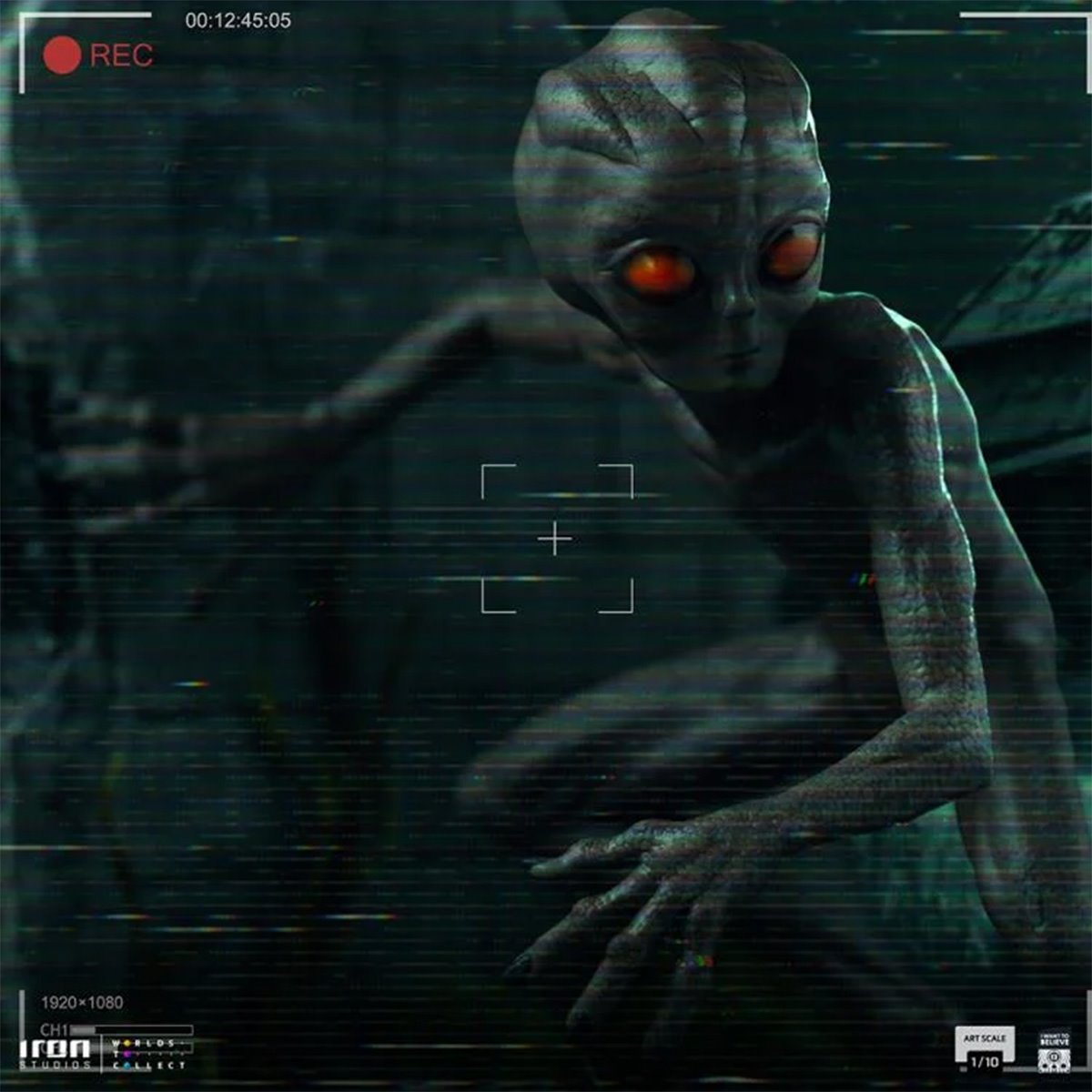 ET Varginha I Want To Believe 1:10 Art Scale Limited Edition Statue