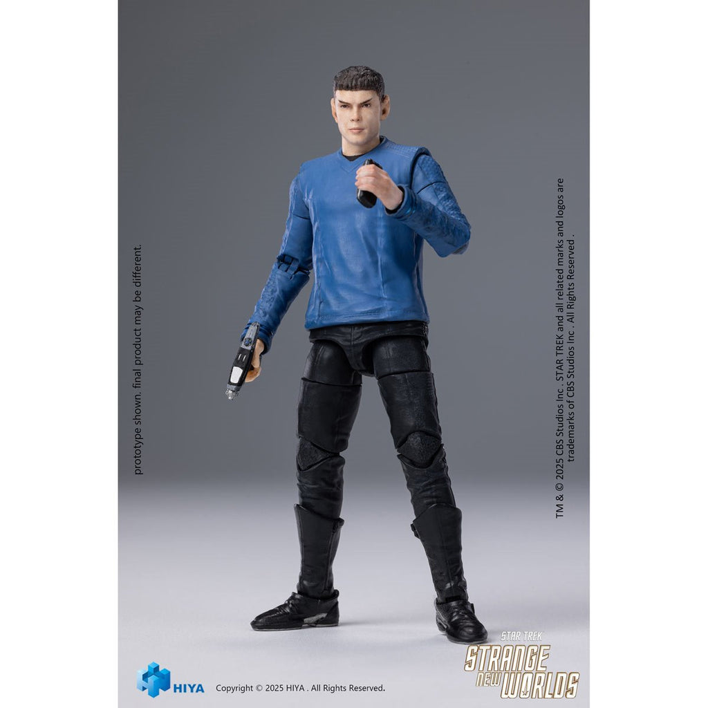 Star Trek: Strange New Worlds Spock Exquisite Mini Series 1:18 Scale Action Figure
