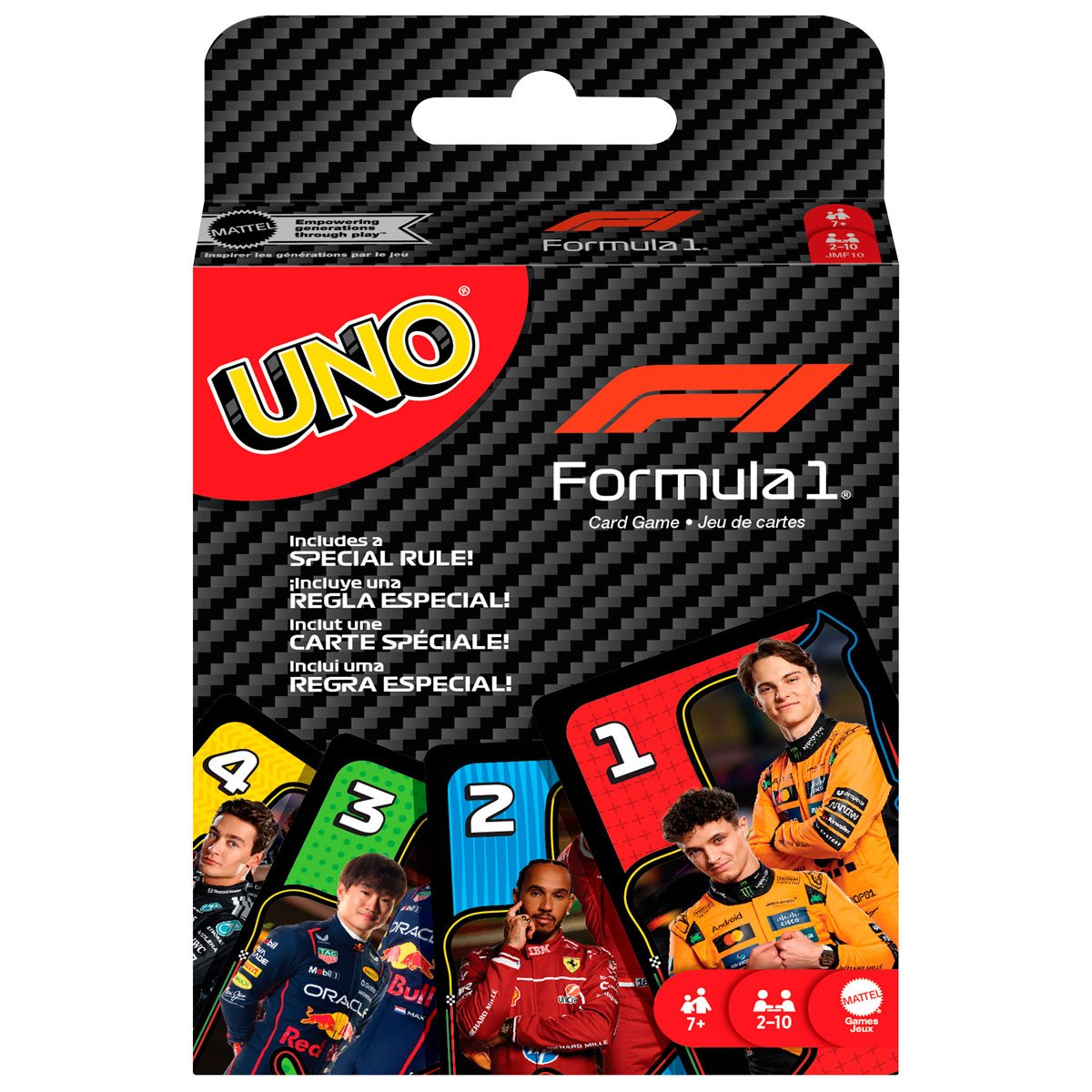 Formula 1 UNO Card Game
