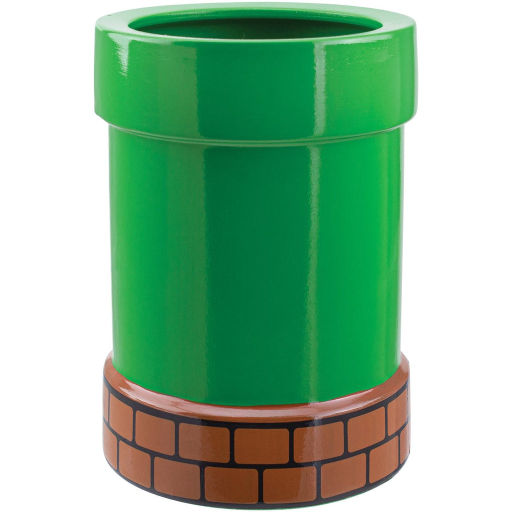 Super Mario Warp Pipe Plant and Pen Pot