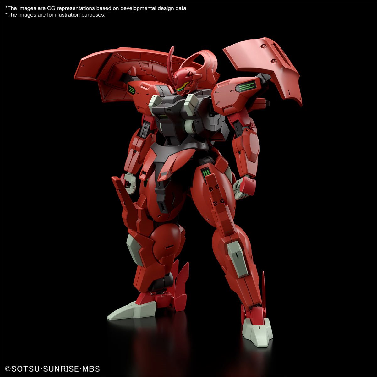 Mobile Suit Gundam: The Witch from Mercury Darilbalde High Grade 1:144 Scale Model Kit