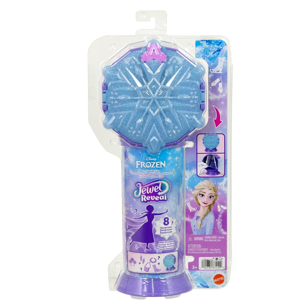 Disney Frozen Jewel Reveal Ice Elsa Skating Fashion Doll