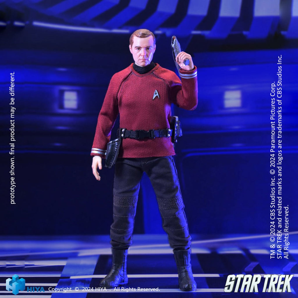 Star Trek 2009 Movie Scotty Exquisite Super 1:12 Scale Action Figure