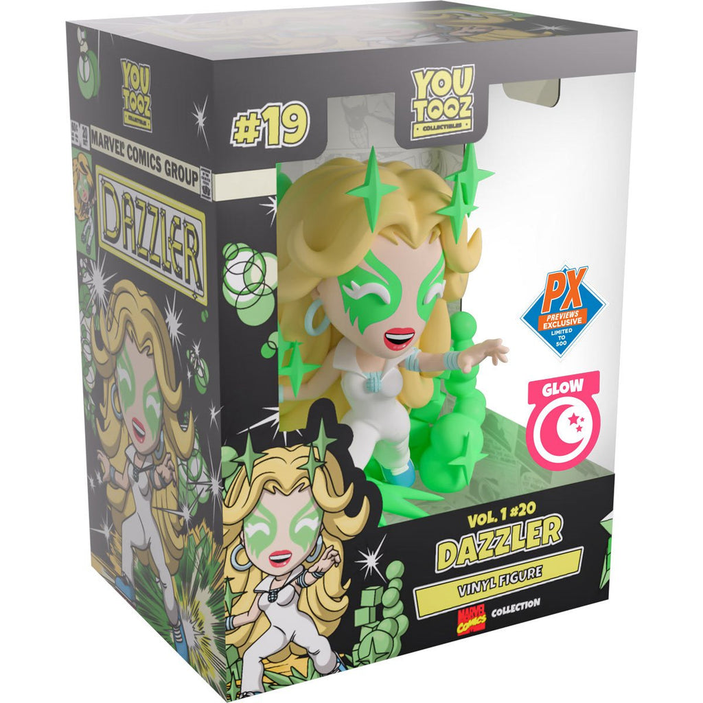 X-Men Dazzler Vol. 1 #20 Glow-in-the-Dark Vinyl Figure - Previews Exclusive