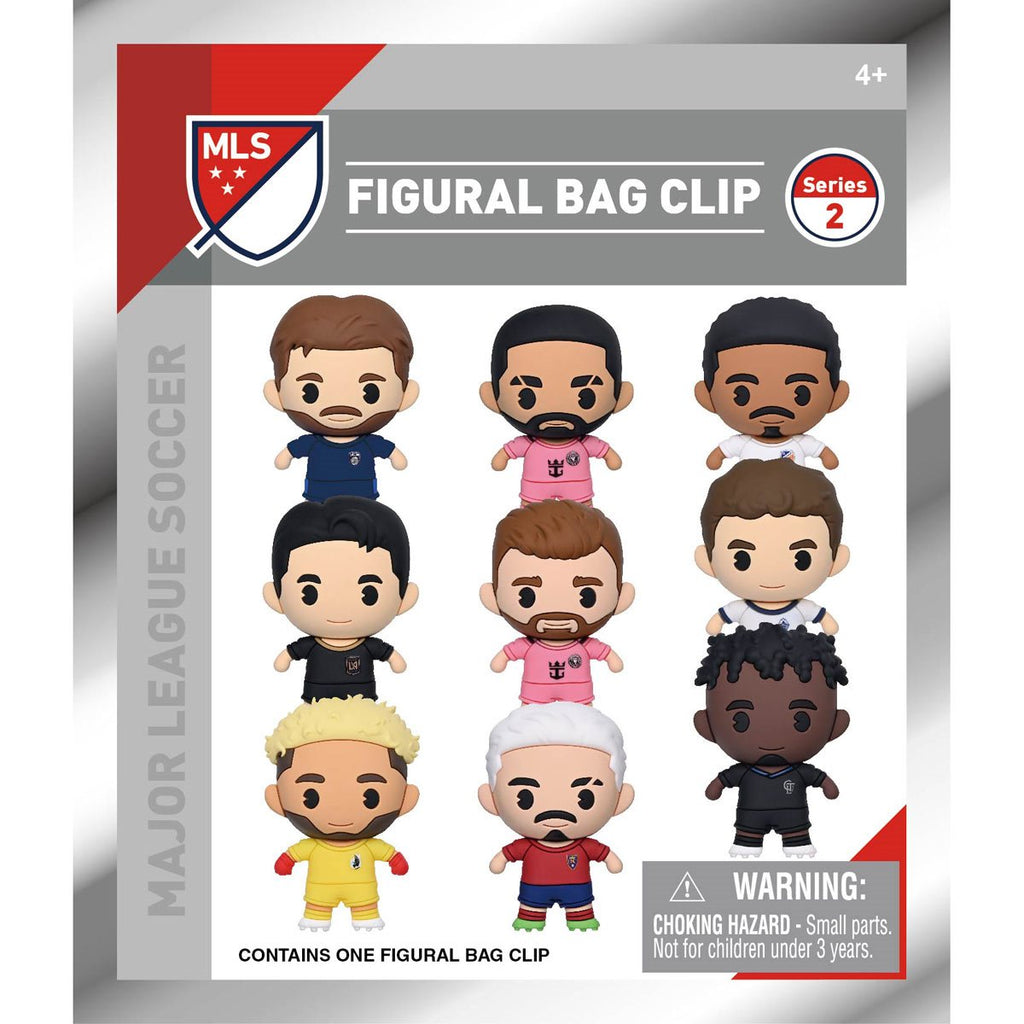 MLS Players Series 2 3D Foam Bag Clip Random 6-Pack