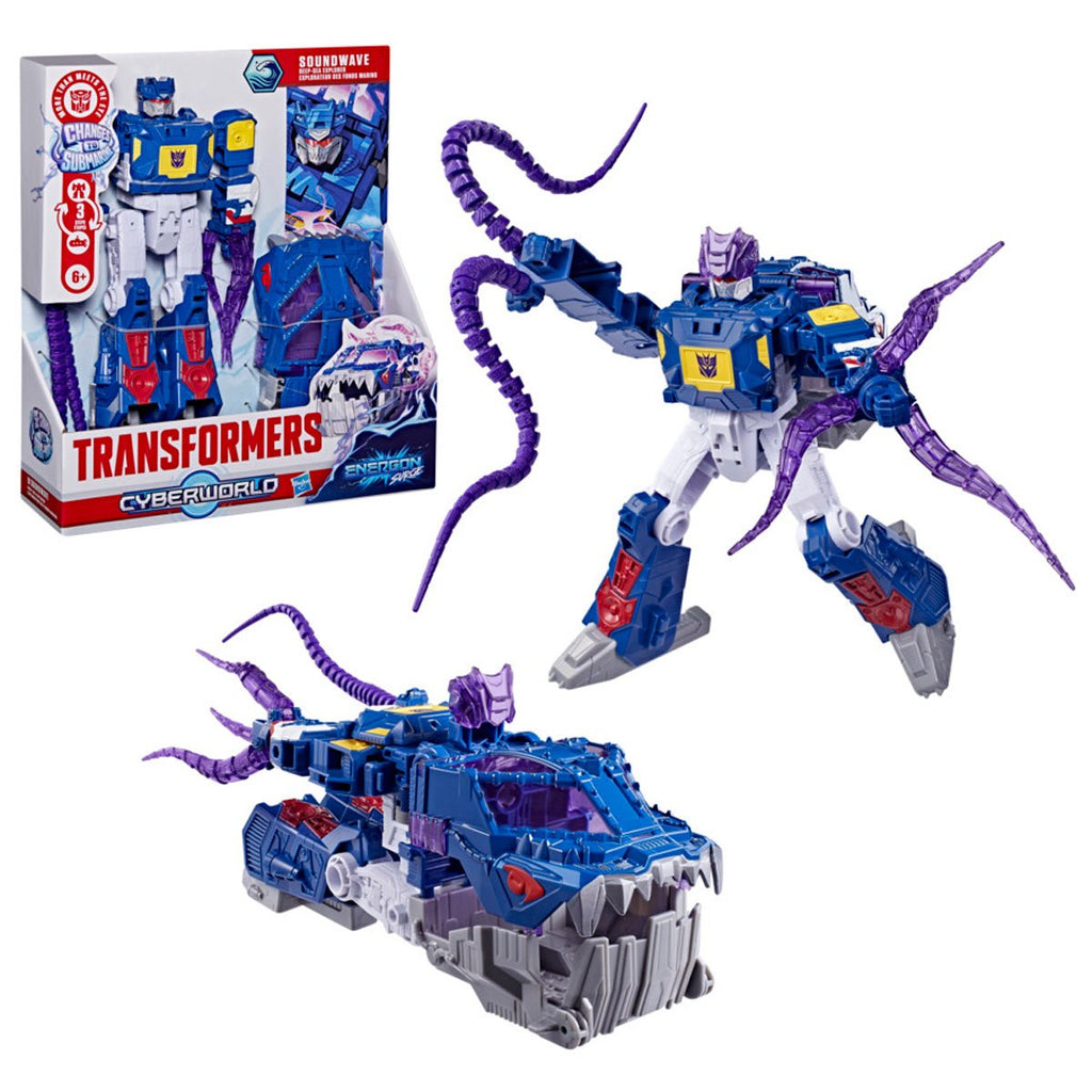 Transformers Cyberworld Soundwave Deep Sea Explorer