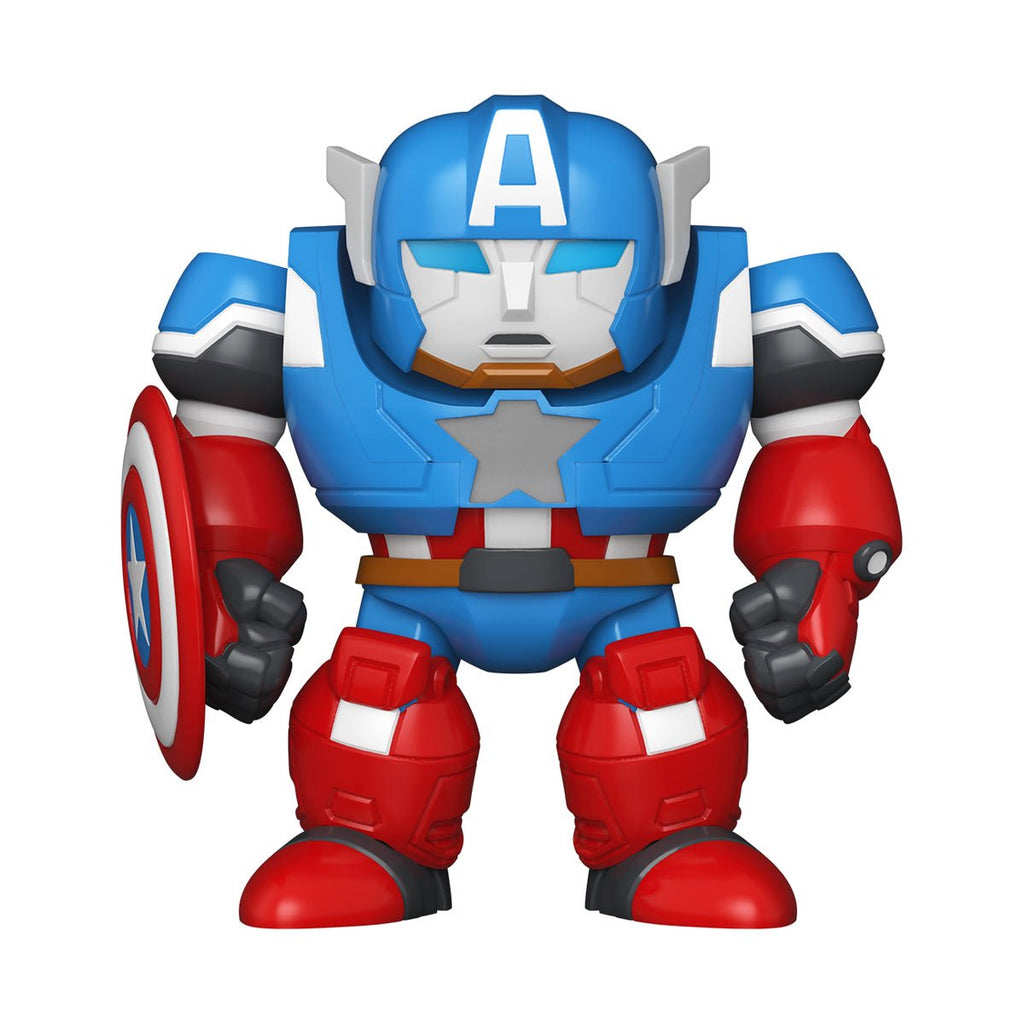 Marvel's What If Captain America with Mech Bitty Pop! Bitty Bot Vinyl Figure
