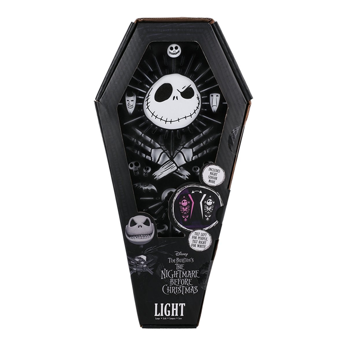 The Nightmare Before Christmas Coffin 3D Light