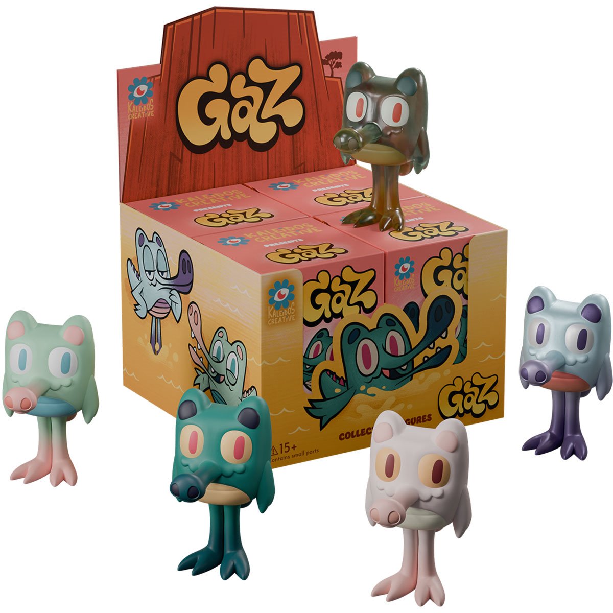Gaz Blind-Box Mini-Figure Case of 4