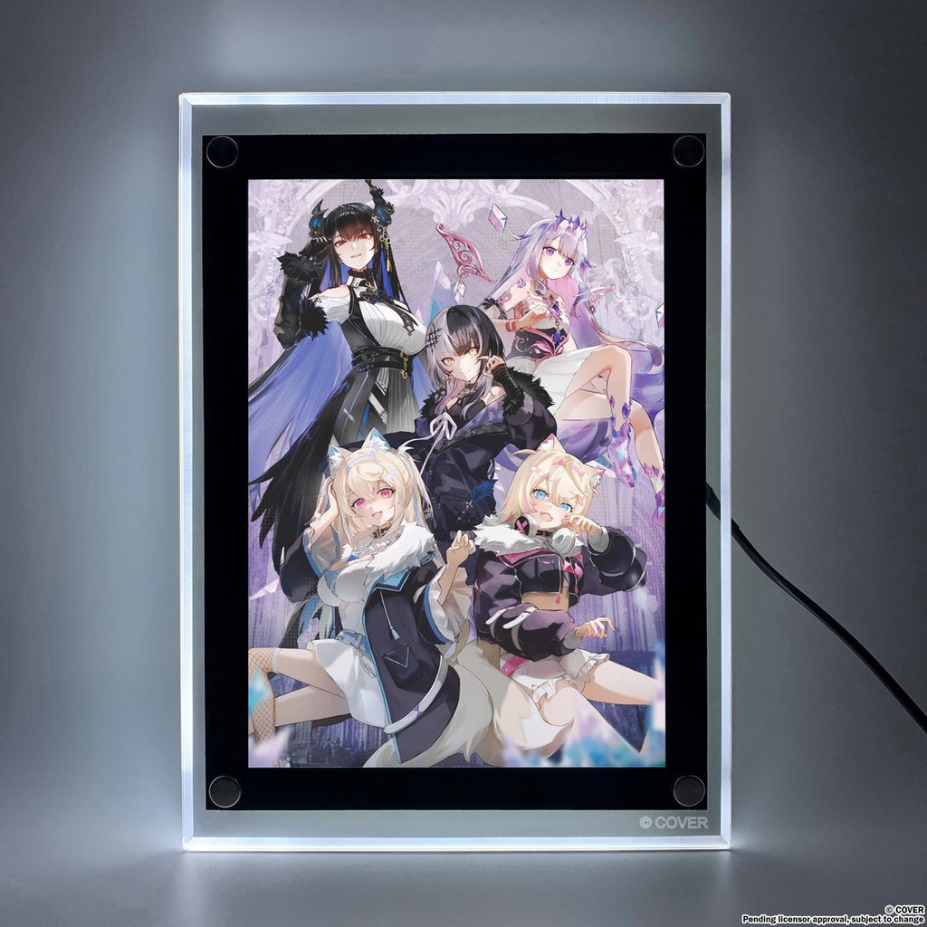 Hololive Advent Group LED Poster