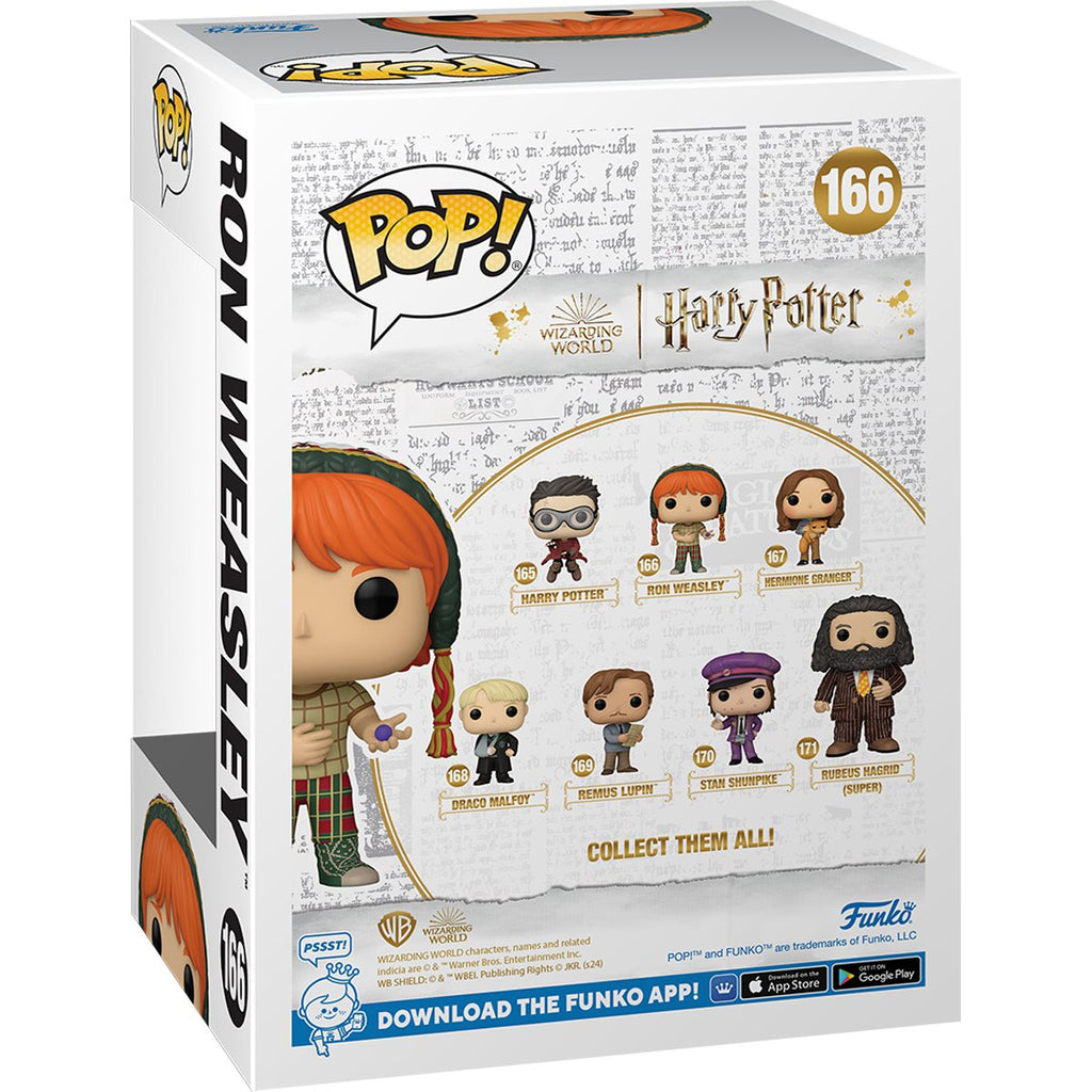 Harry Potter and the Prisoner of Azkaban Ron Weasley with Candy Funko Pop! Vinyl Figure #166