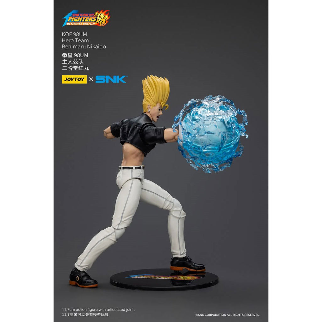 Joy Toy The King of Fighters '98 Ultimate Match Hero Team Benimaru Nikaido 1:18 Scale Action Figure