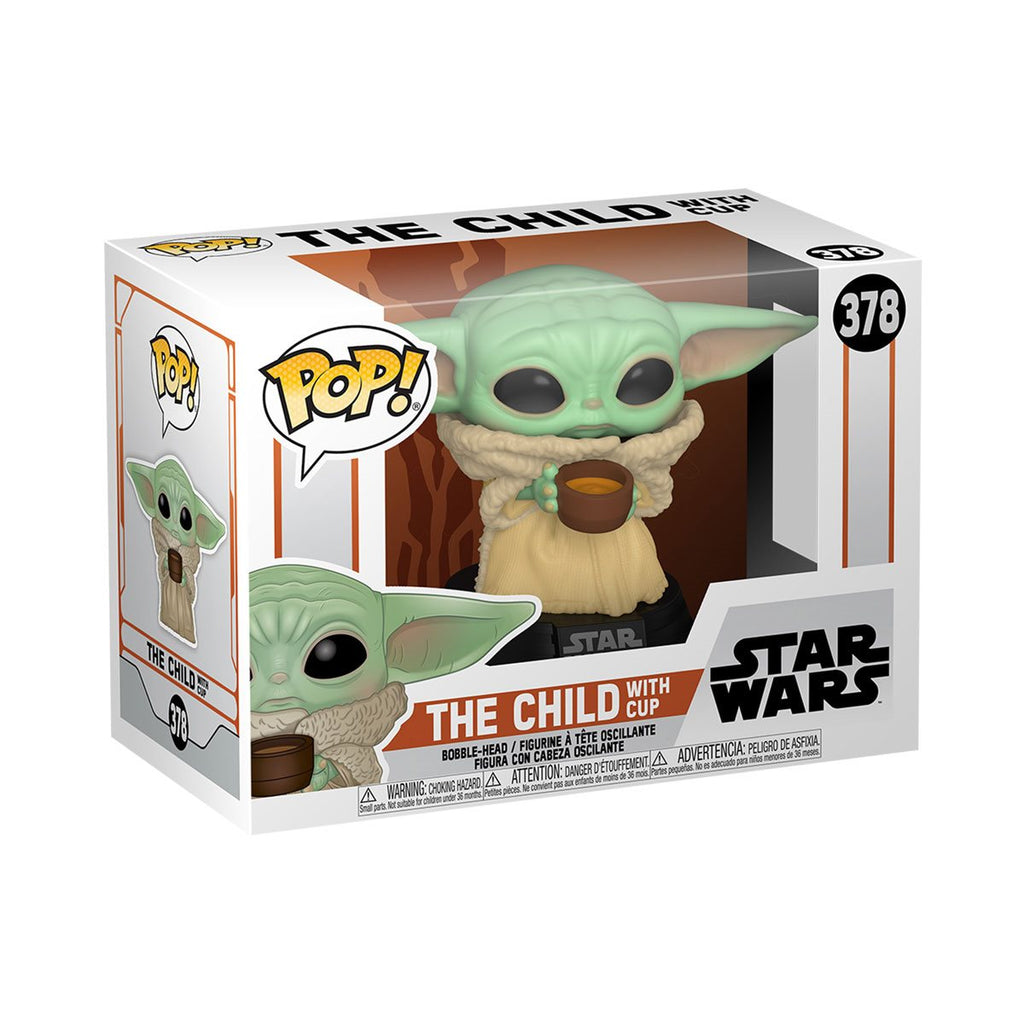 Star Wars: The Mandalorian The Child with Cup Funko Pop! Vinyl Figure #378