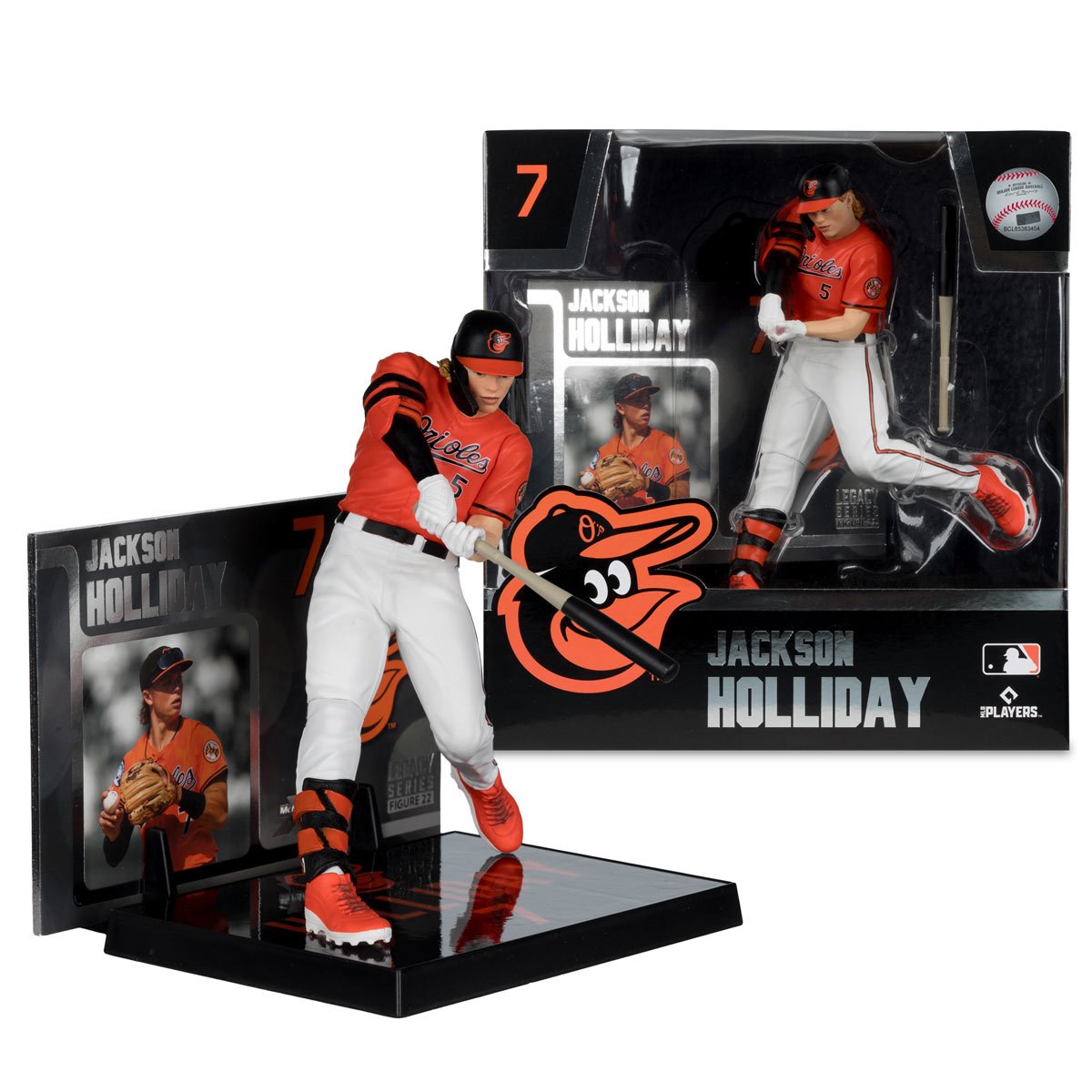 MLB SportsPicks Baltimore Orioles Jackson Holliday 7-Inch Posed Figure