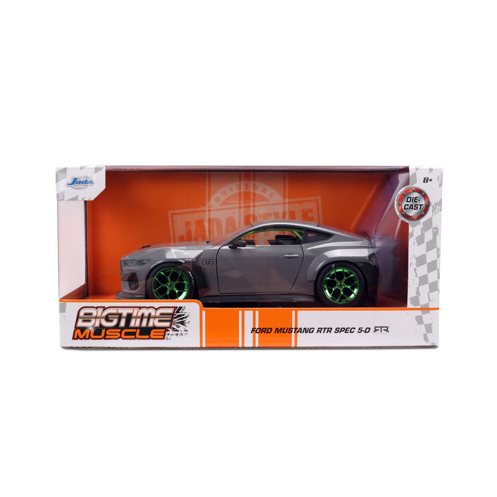 Bigtime Muscle Ford Mustang RTR Spec 5-D 1:24 Scale Die-Cast Metal Vehicle