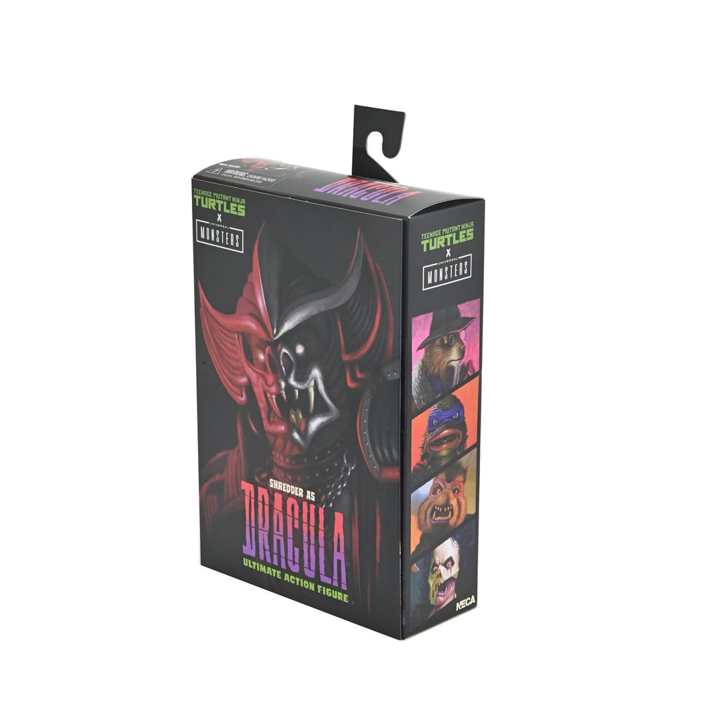 Universal Monsters x Teenage Mutant Ninja Turtles Ultimate Shredder as Dracula Classic Colors 7-Inch Scale Action Figure