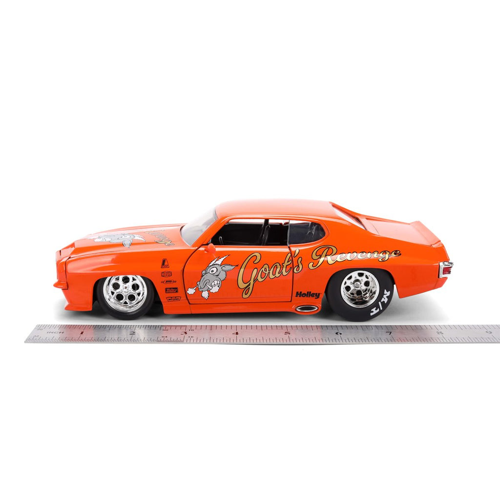 Bigtime Muscle 1971 Pontiac GTO Goat's Revenge 1:24 Scale Die-Cast Metal Vehicle