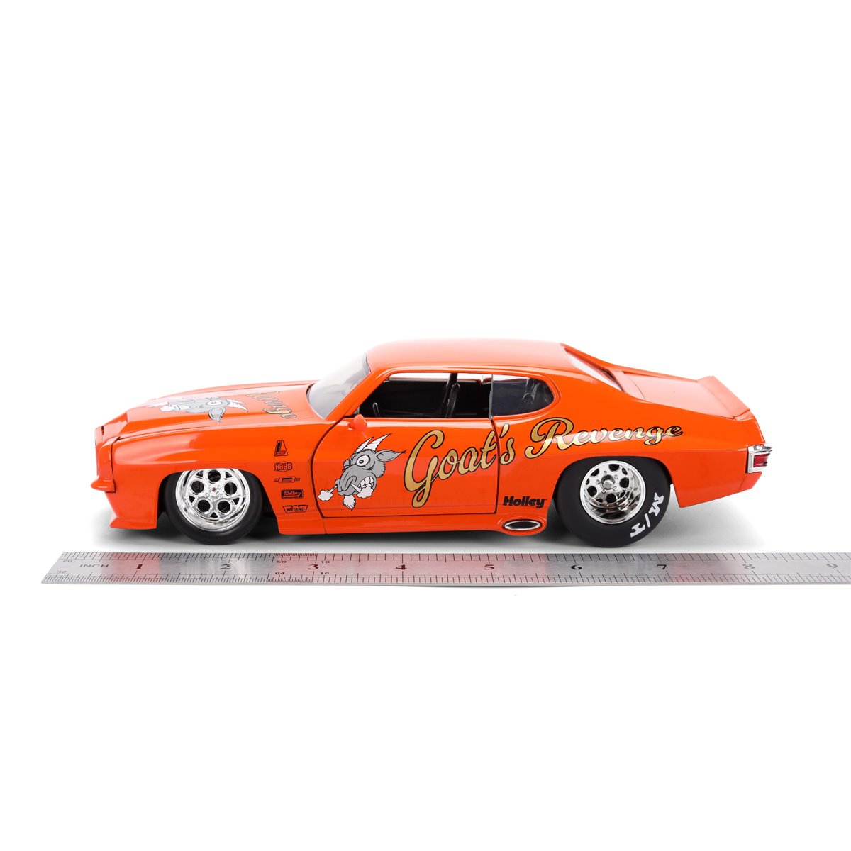 Bigtime Muscle 1971 Pontiac GTO Goat's Revenge 1:24 Scale Die-Cast Metal Vehicle