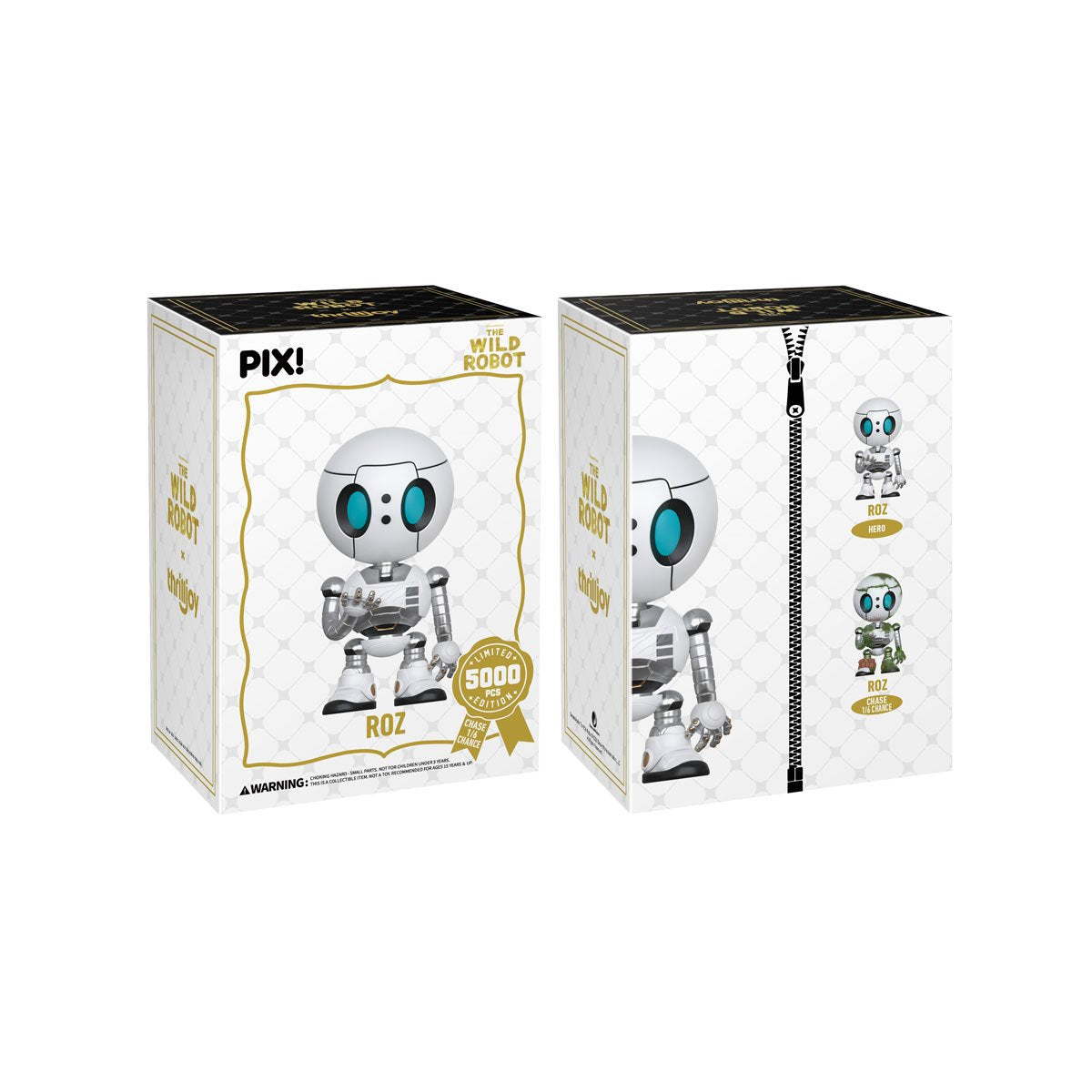 The Wild Robot Roz Pix! Vinyl Figure