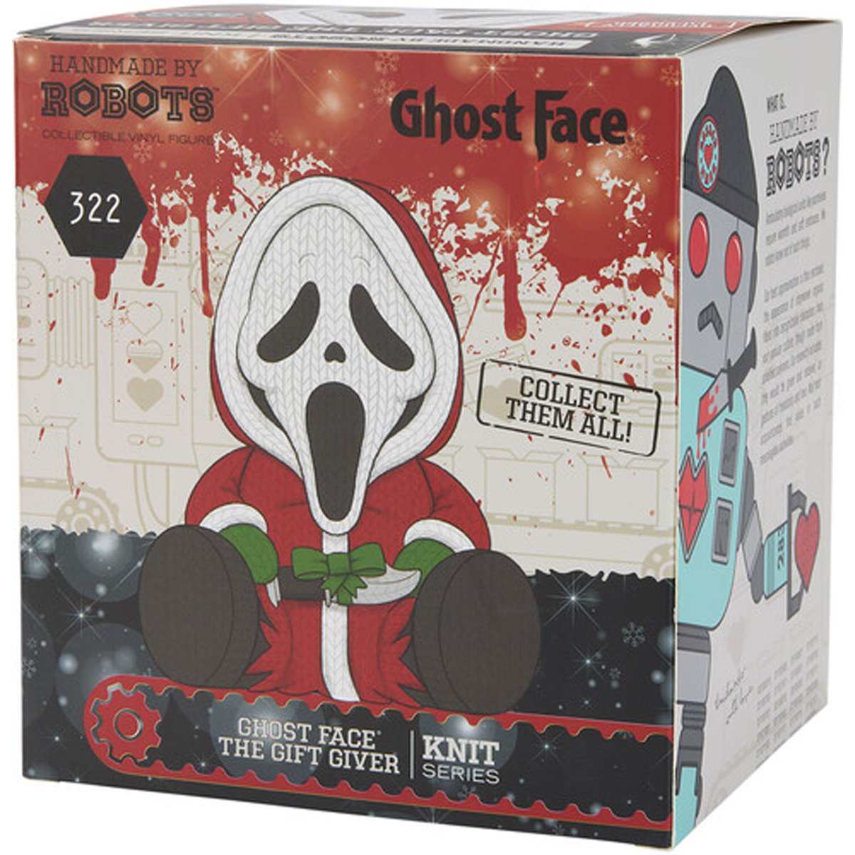 Ghost Face The Gift Giver #322 Handmade By Robots Vinyl Figure