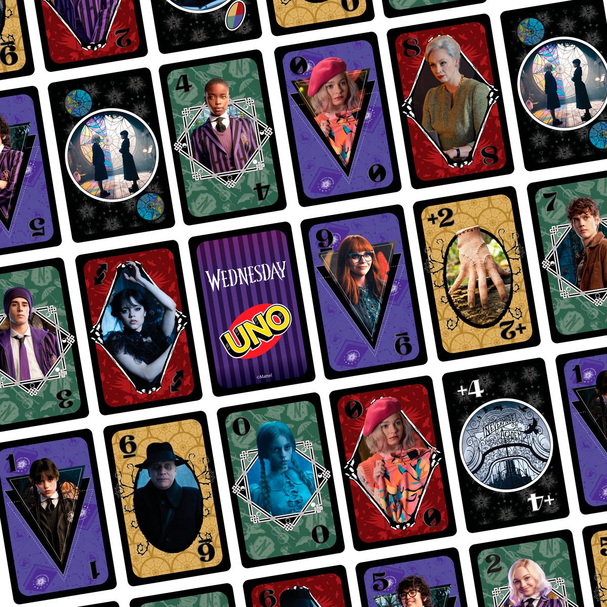 Wednesday UNO Card Game