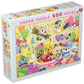 Pokemon PK500-02 Lets Eat Together! Celebration Cake 500-Piece Puzzle