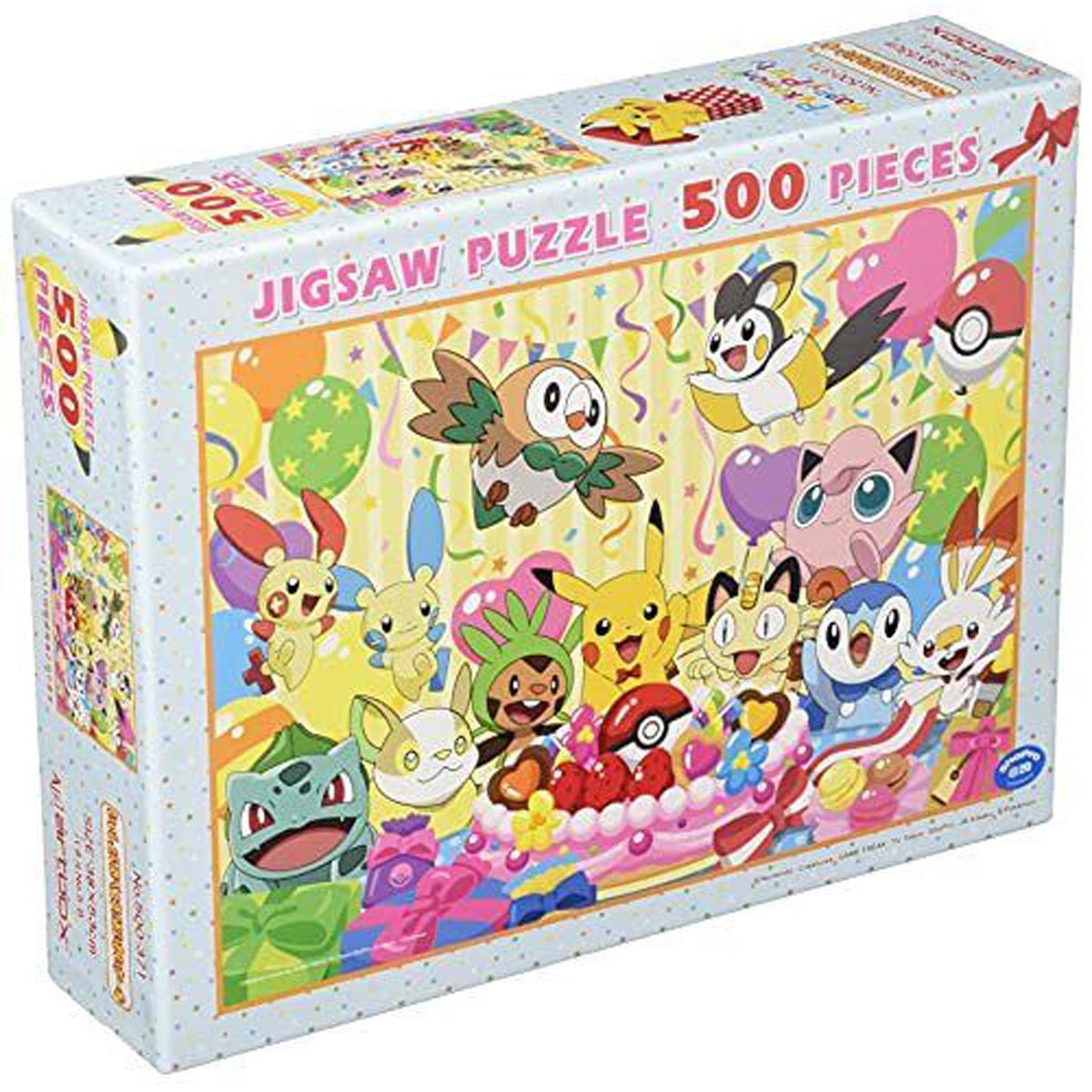 Pokemon PK500-02 Lets Eat Together! Celebration Cake 500-Piece Puzzle