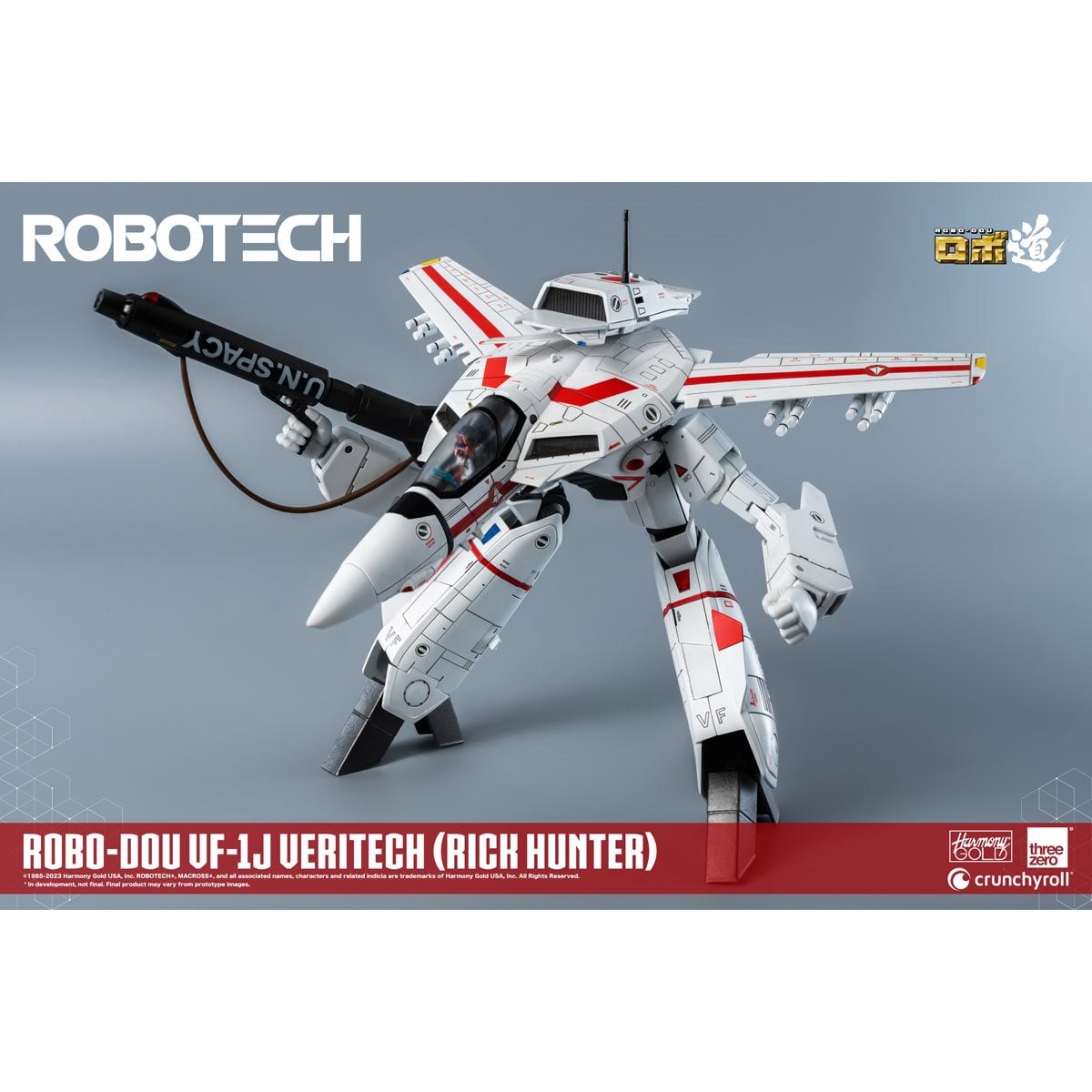 Robotech VF-1J Veritech Rick Hunter ROBO-DOU Action Figure