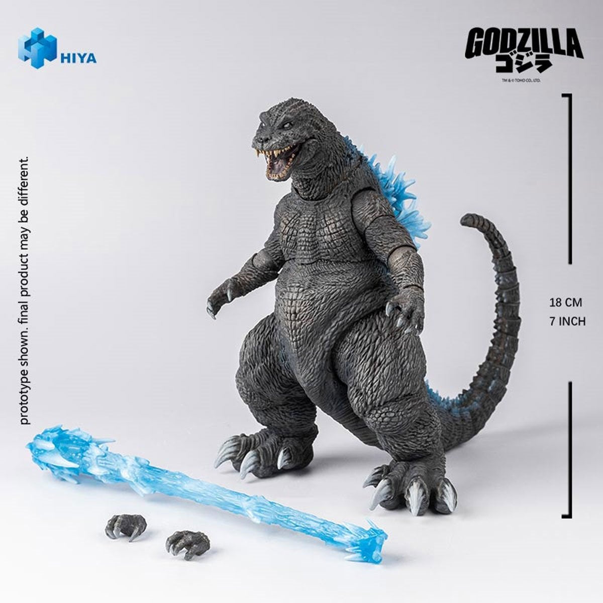 Godzilla, Mothra and King Ghidorah: Giant Monsters All-Out Attack Heat Ray Godzilla Exquisite Basic Series Action Figure