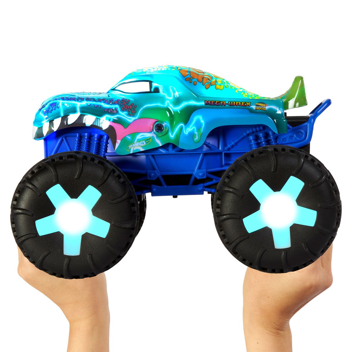 Hot Wheels Monster Trucks Mega-Wrex Alive 1:15 Scale RC Vehicle