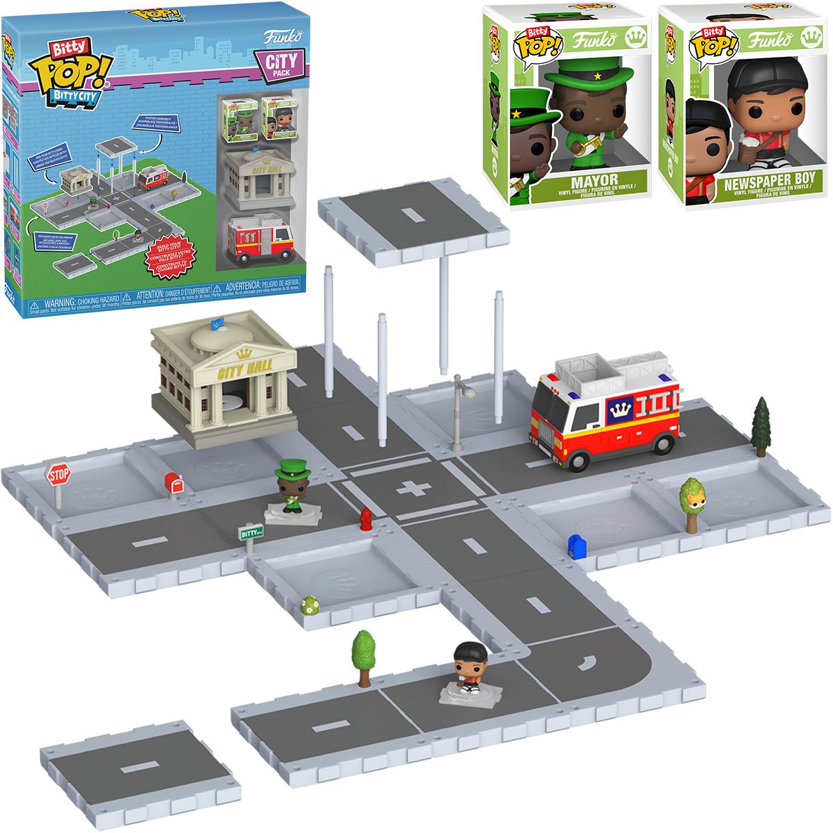Funko Bitty Pop! City Starter Set 1 Playset