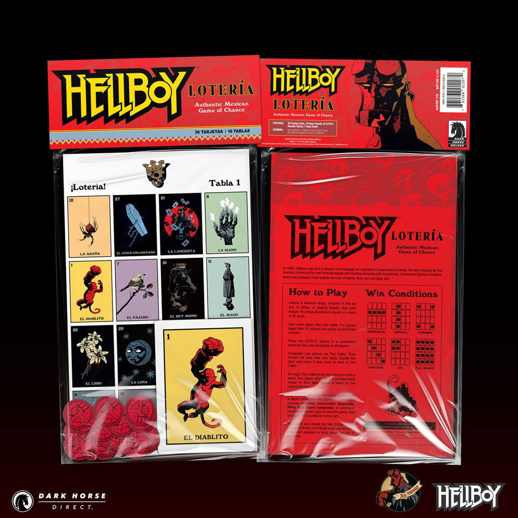Hellboy Loteria Game