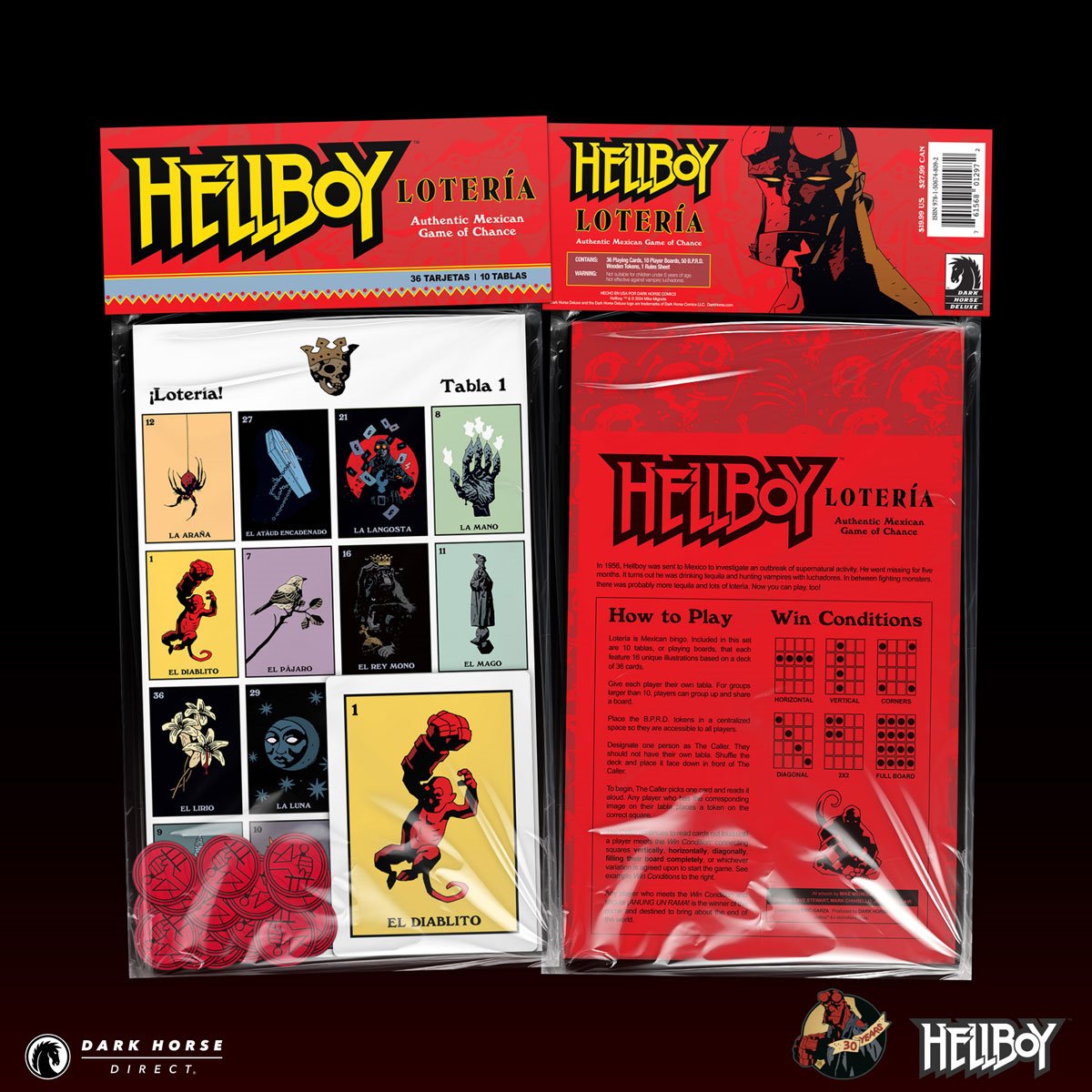 Hellboy Loteria Game