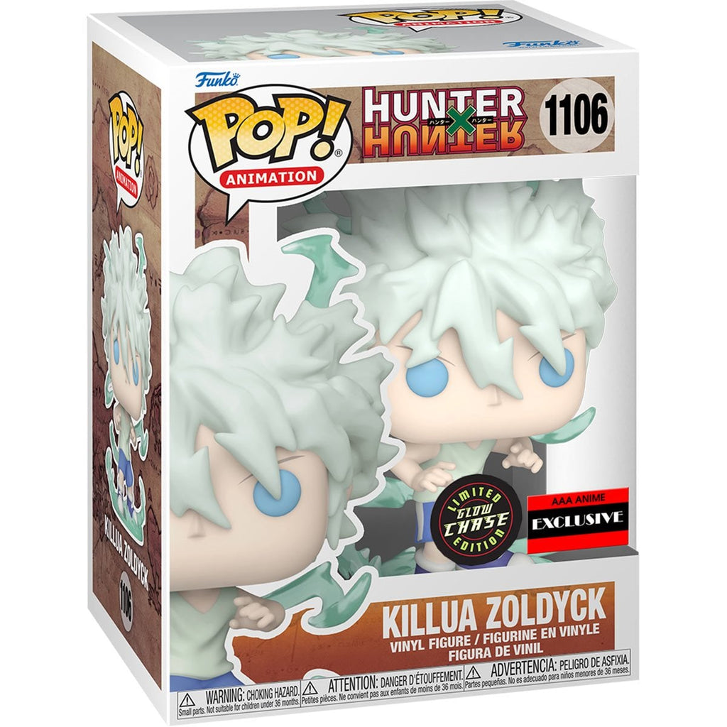 Hunter x Hunter Killua Zoldyck Godspeed Funko Pop! Vinyl Figure #1106 - AAA Anime Exclusive