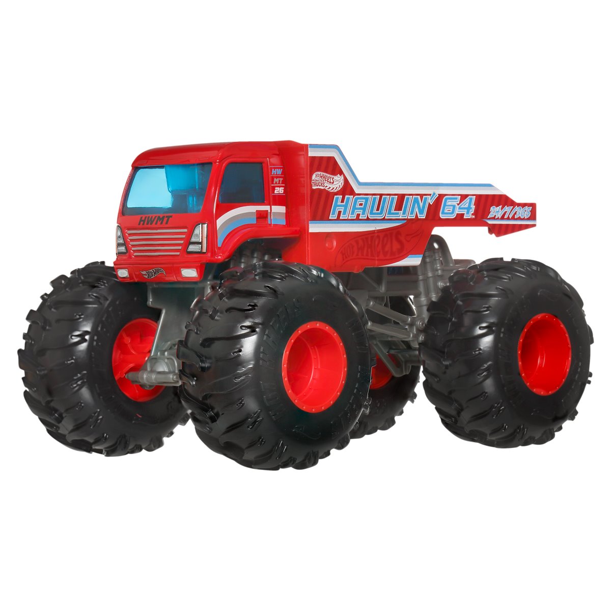 Hot Wheels Monster Trucks 1:24 Scale Vehicle 2026 Mix 4 Case of 4