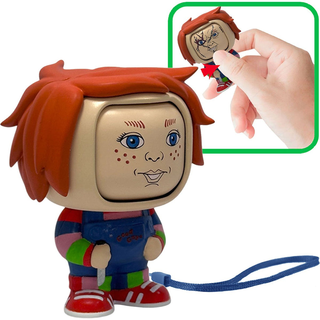 Child's Play Chucky Flip'ems! Mini-Figure with Wrist Strap