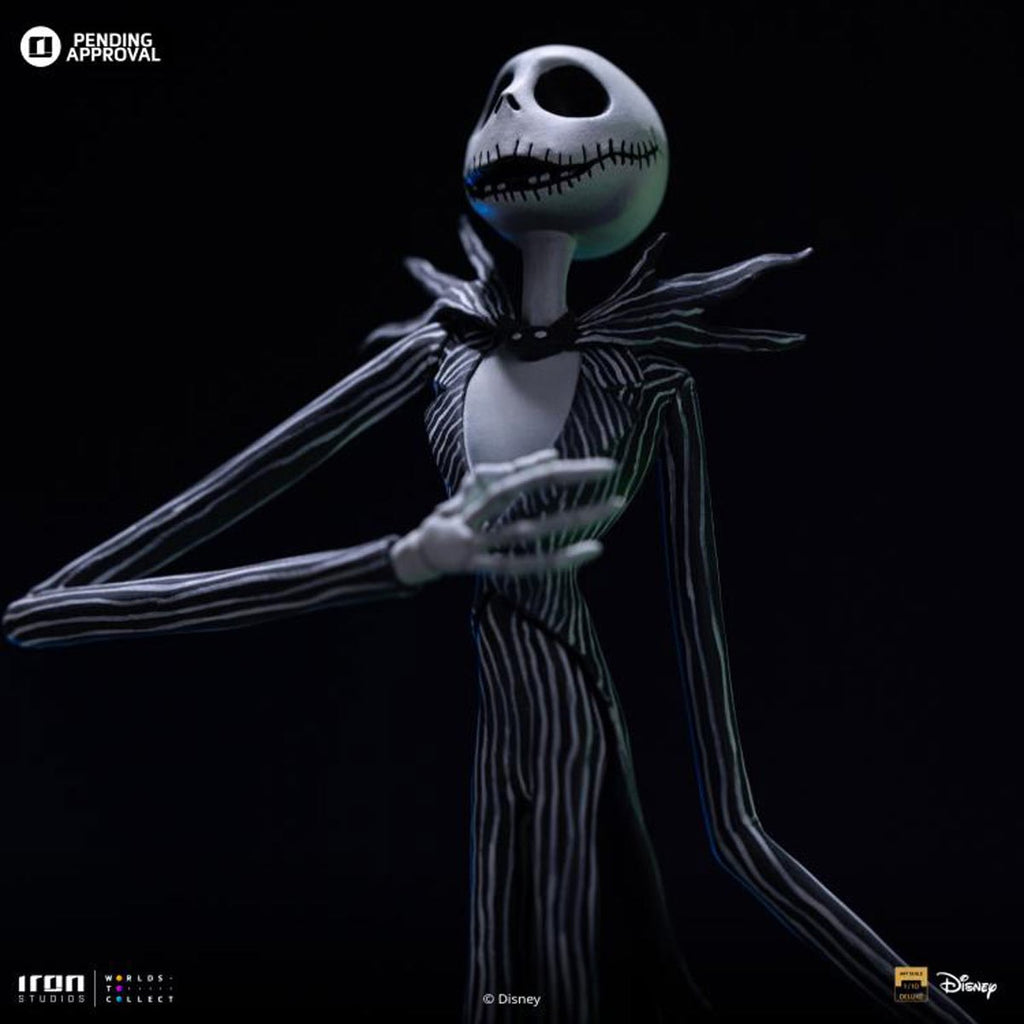 The Nightmare Before Christmas Jack and Sally Deluxe 1:10 Art Scale Limited Edition Statue