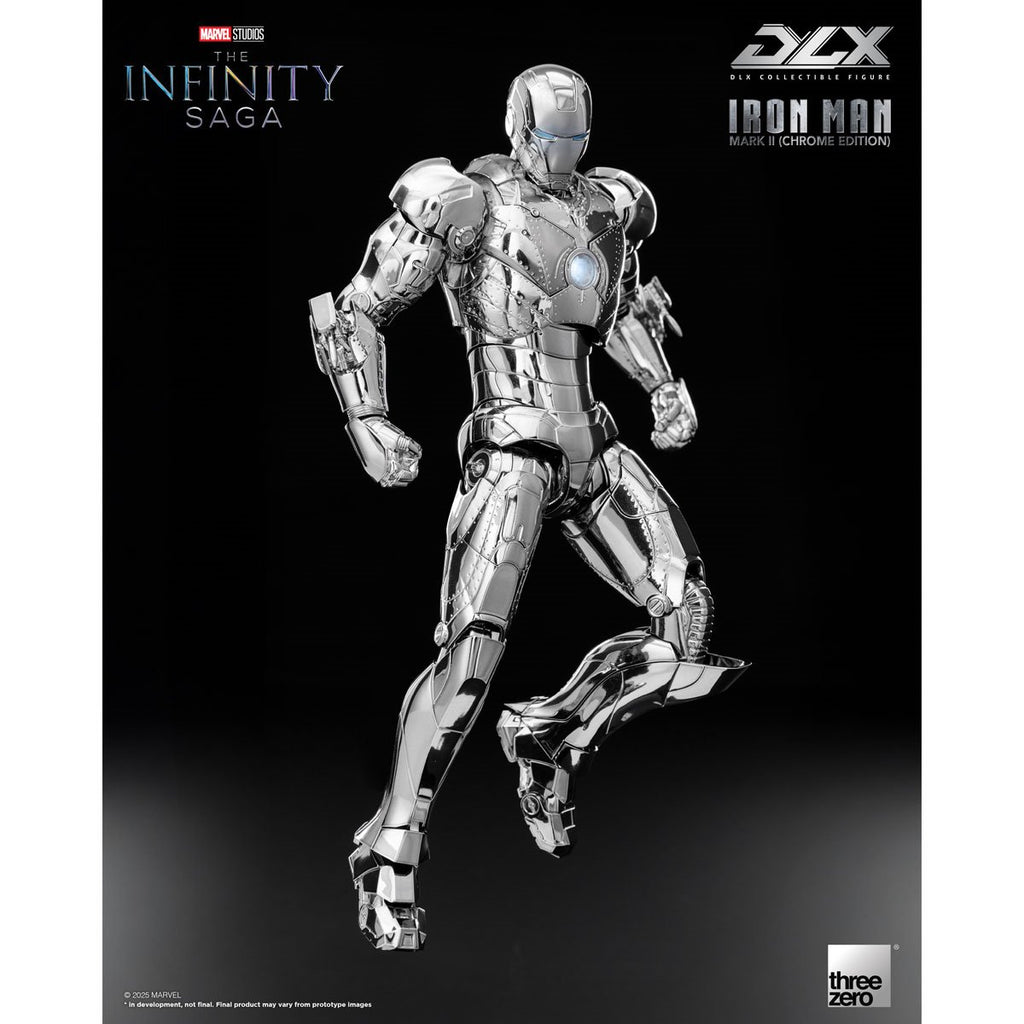 Marvel Studios: The Infinity Saga Iron Man Mark 2 Chrome Edition DLX Action Figure