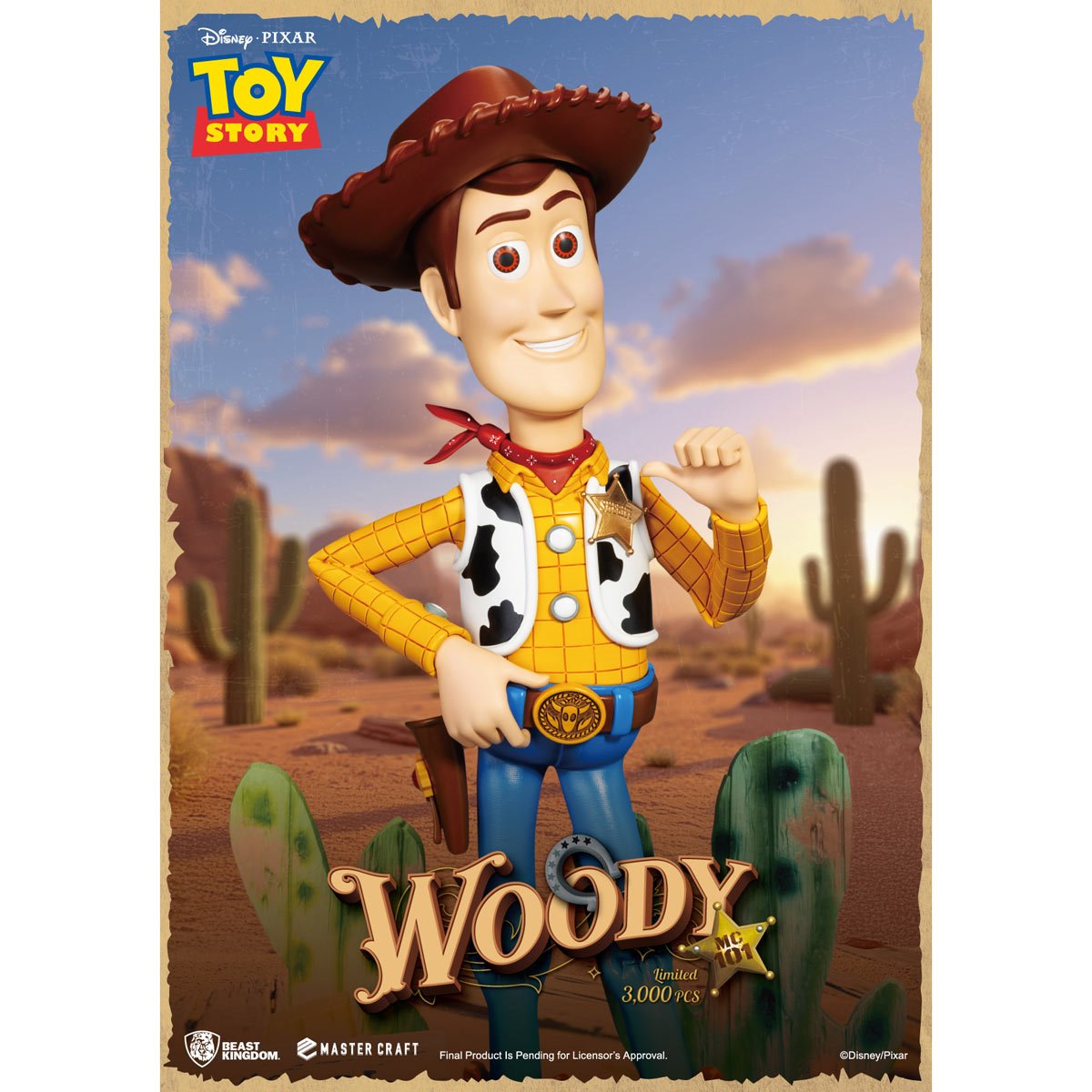 Toy Story Sheriff Woody MC-101 Master Craft Statue