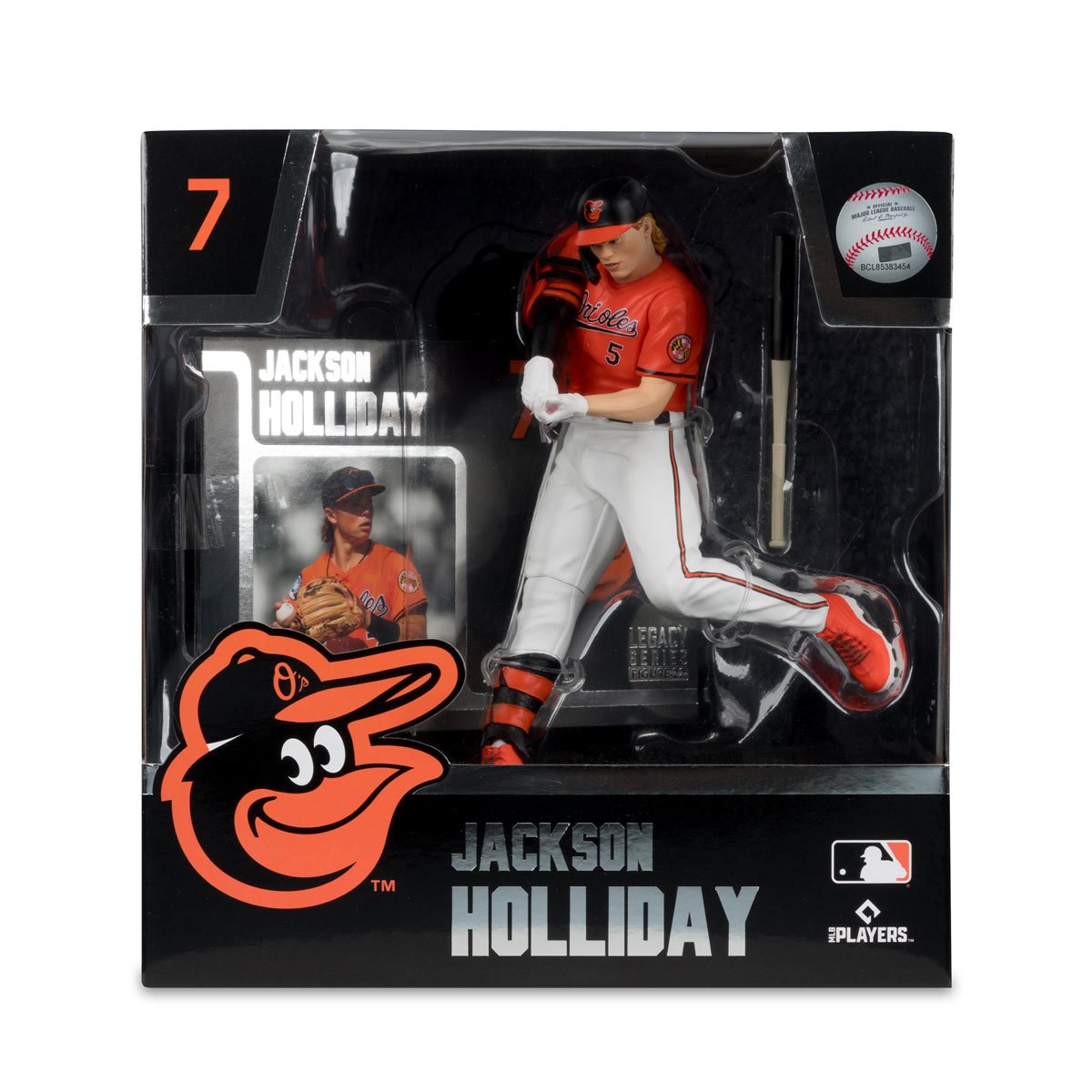 MLB SportsPicks Baltimore Orioles Jackson Holliday 7-Inch Posed Figure