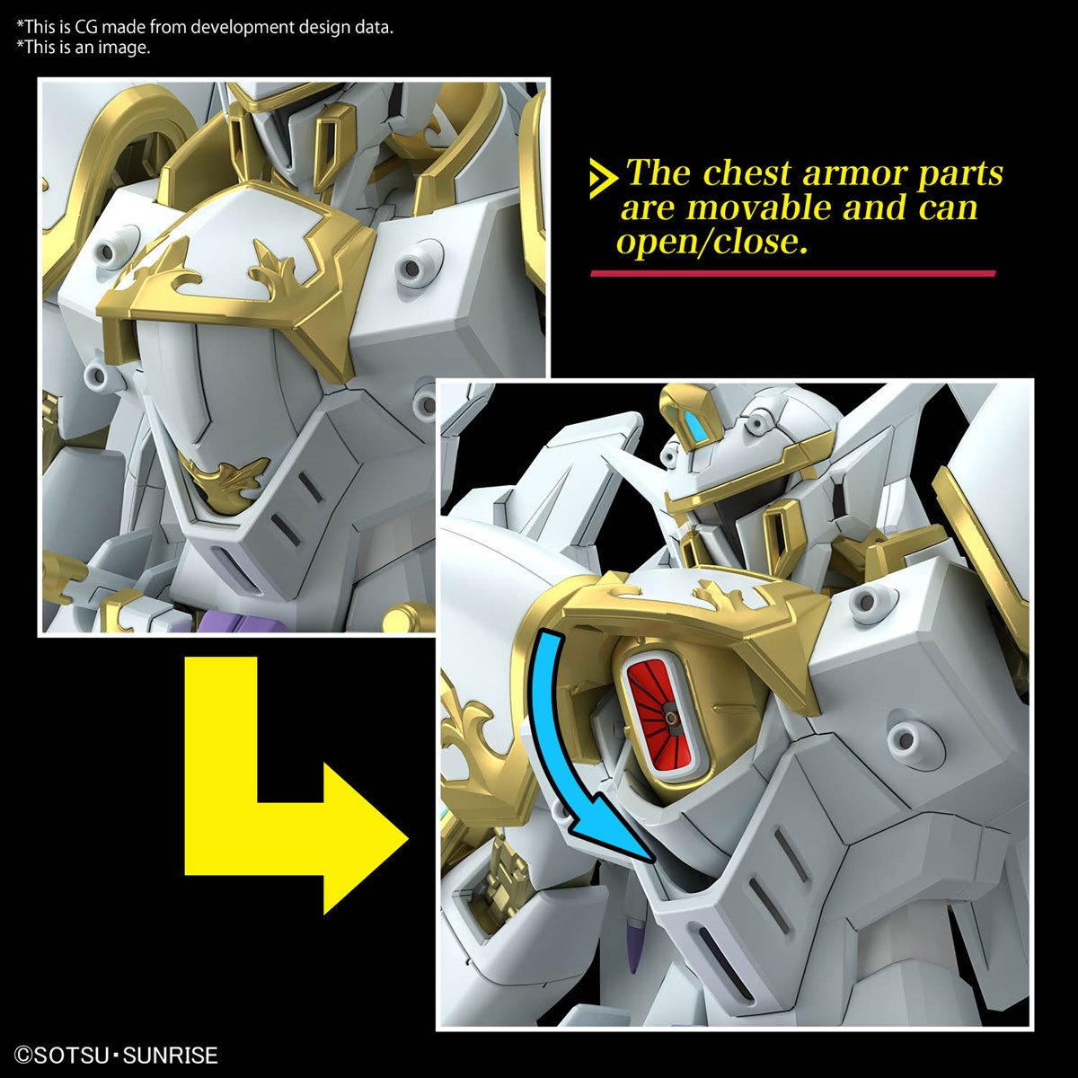 Mobile Suit Gundam Seed Freedom Black Knight Squad Cal-re.A High Grade 1:144 Scale Model Kit