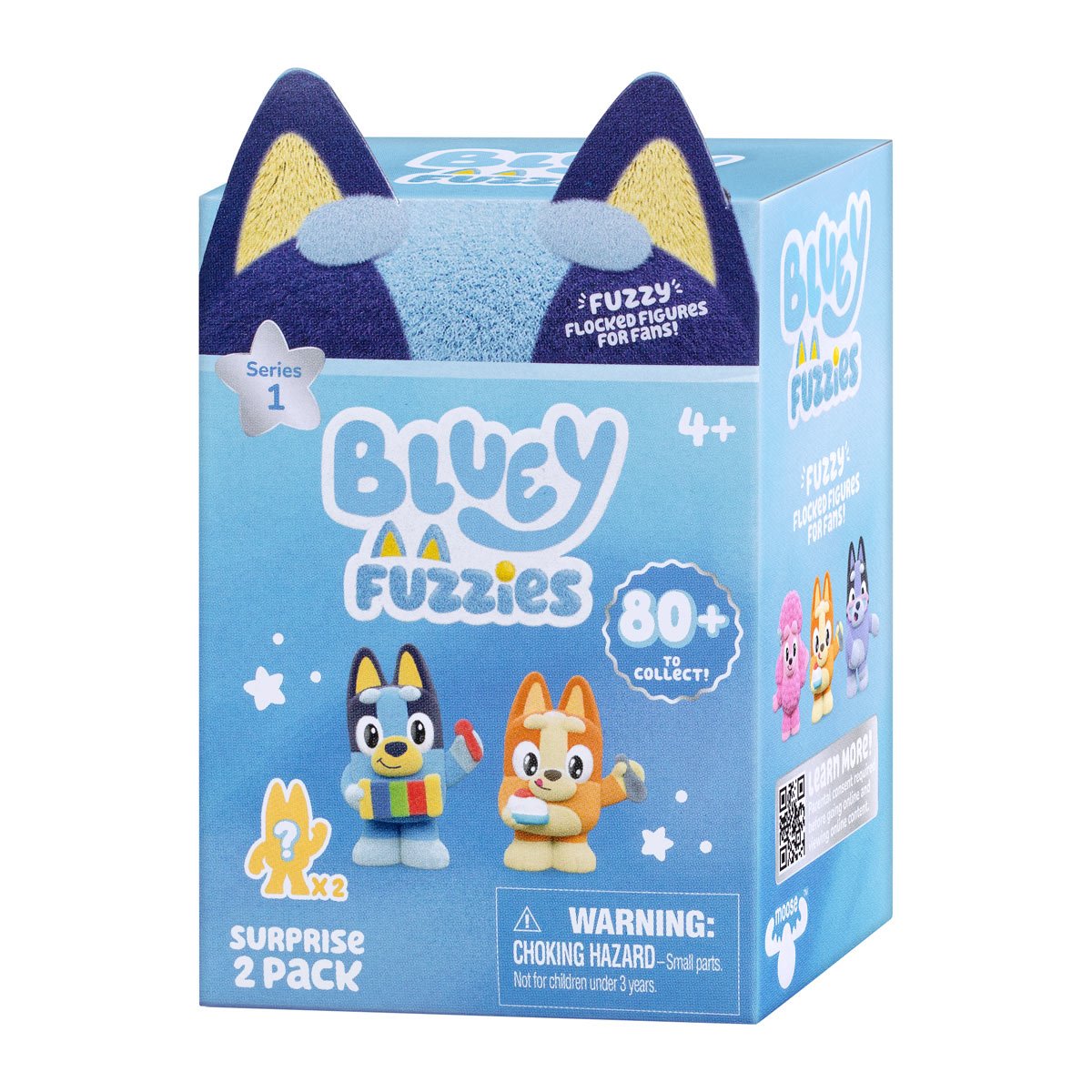 Bluey Fuzzies Series 14 Surprise Mini-Figure 2-Pack Case of 23